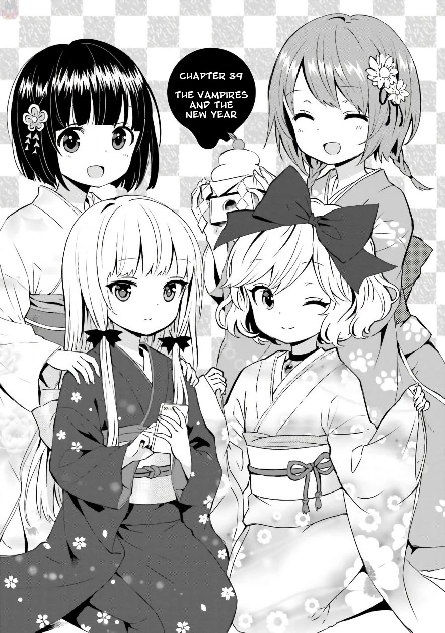 Tonari no Kyuuketsuki-san Chapter 39 page 1 - Chapter 39: The Vampires and the New Year