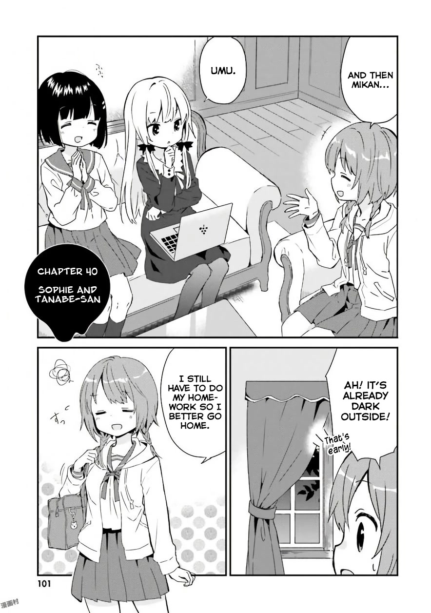 Tonari no Kyuuketsuki-san Chapter 40 page 1 - Chapter 40: Sophie and Tanabe-san