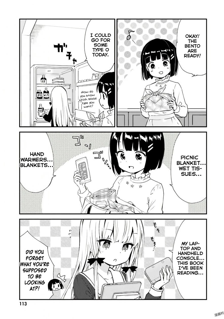 Tonari no Kyuuketsuki-san Chapter 41 page 3 - Chapter 41: Everybody Goes Cherry Blossom Viewing