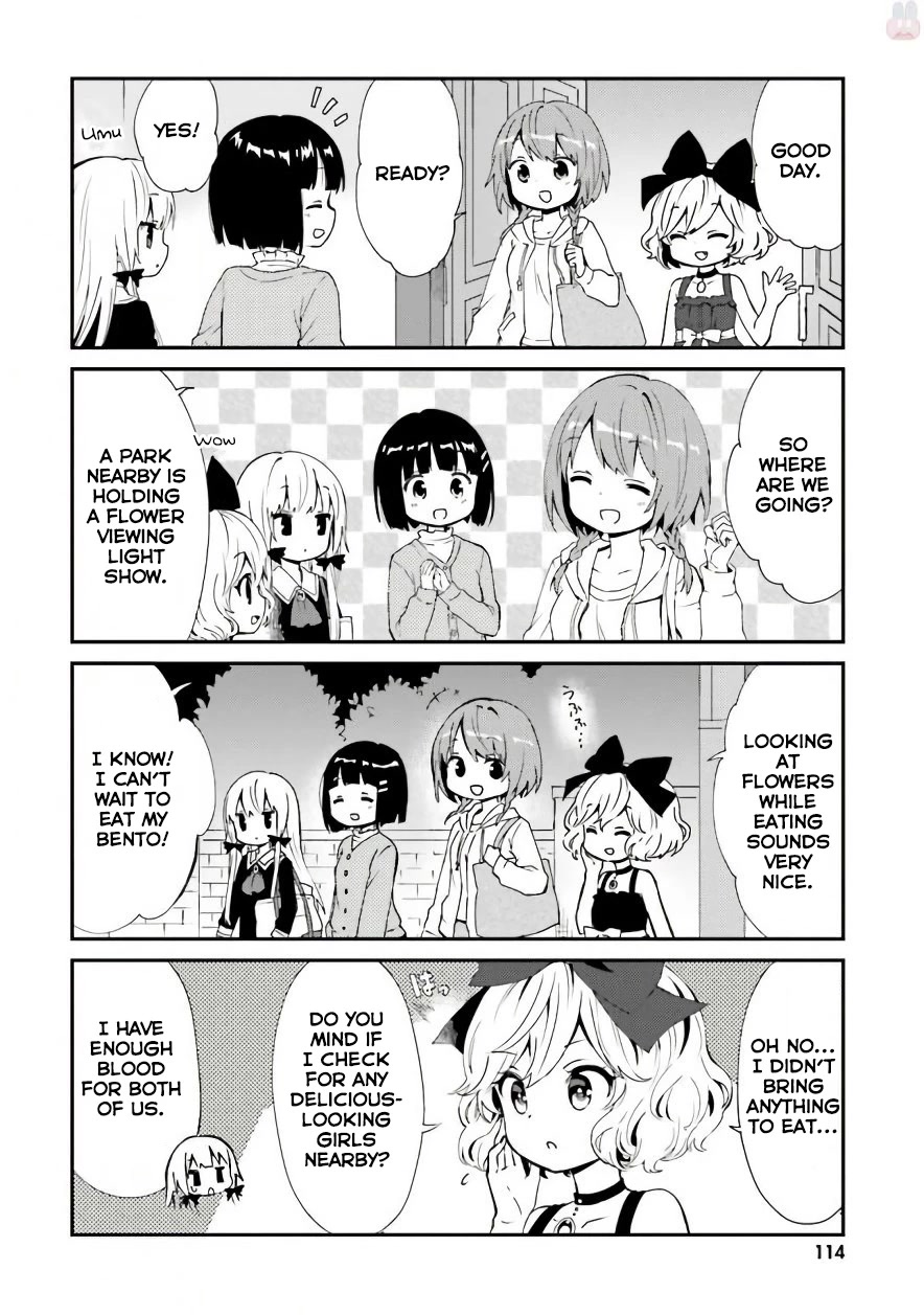 Tonari no Kyuuketsuki-san Chapter 41 page 4 - Chapter 41: Everybody Goes Cherry Blossom Viewing