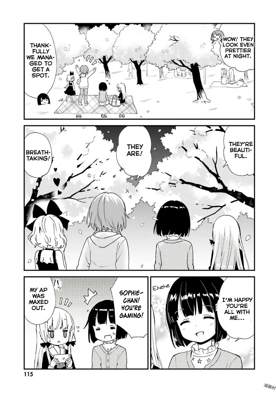 Tonari no Kyuuketsuki-san Chapter 41 page 5 - Chapter 41: Everybody Goes Cherry Blossom Viewing
