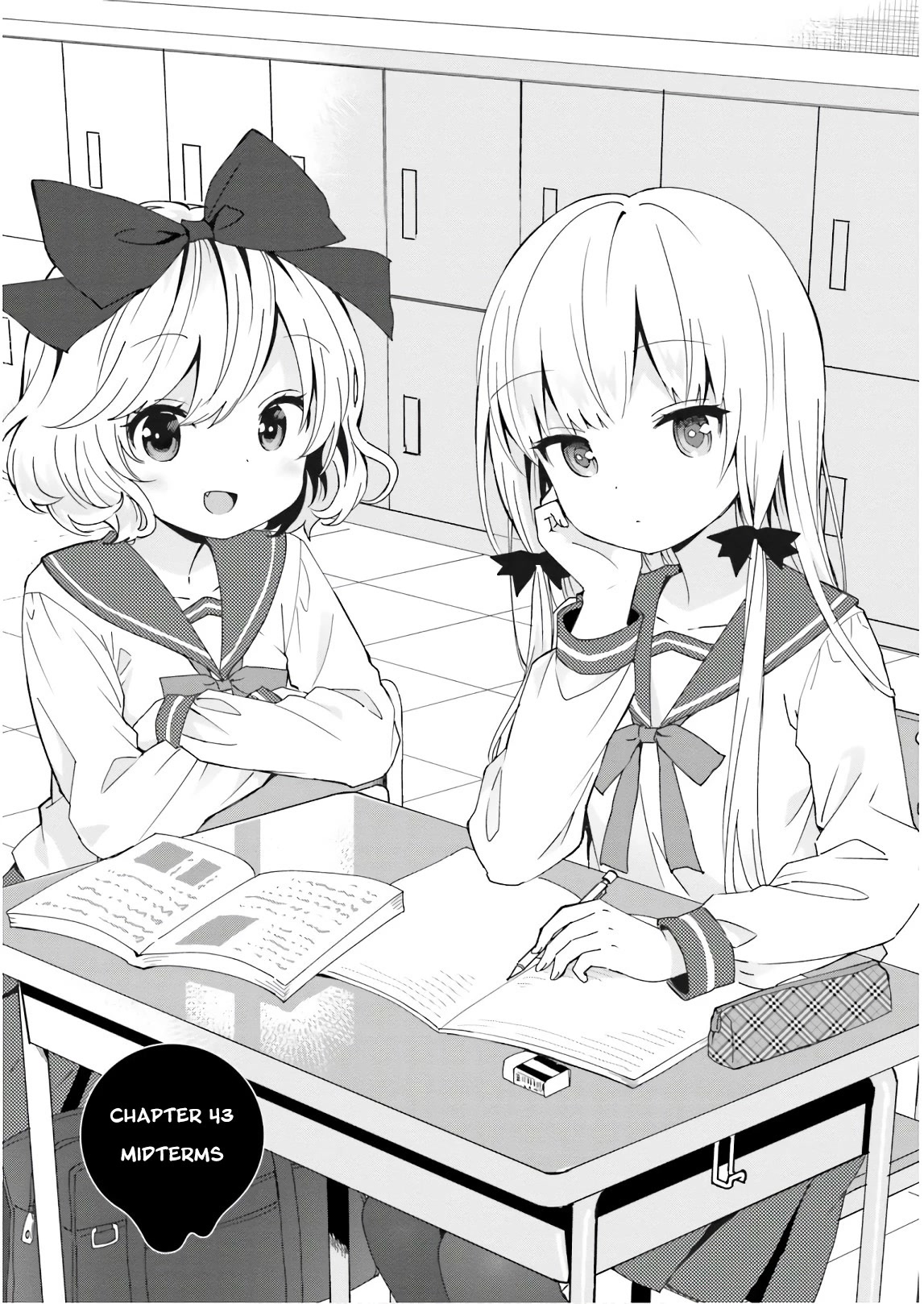 Tonari no Kyuuketsuki-san Chapter 43 page 1 - Chapter 43: Midterms