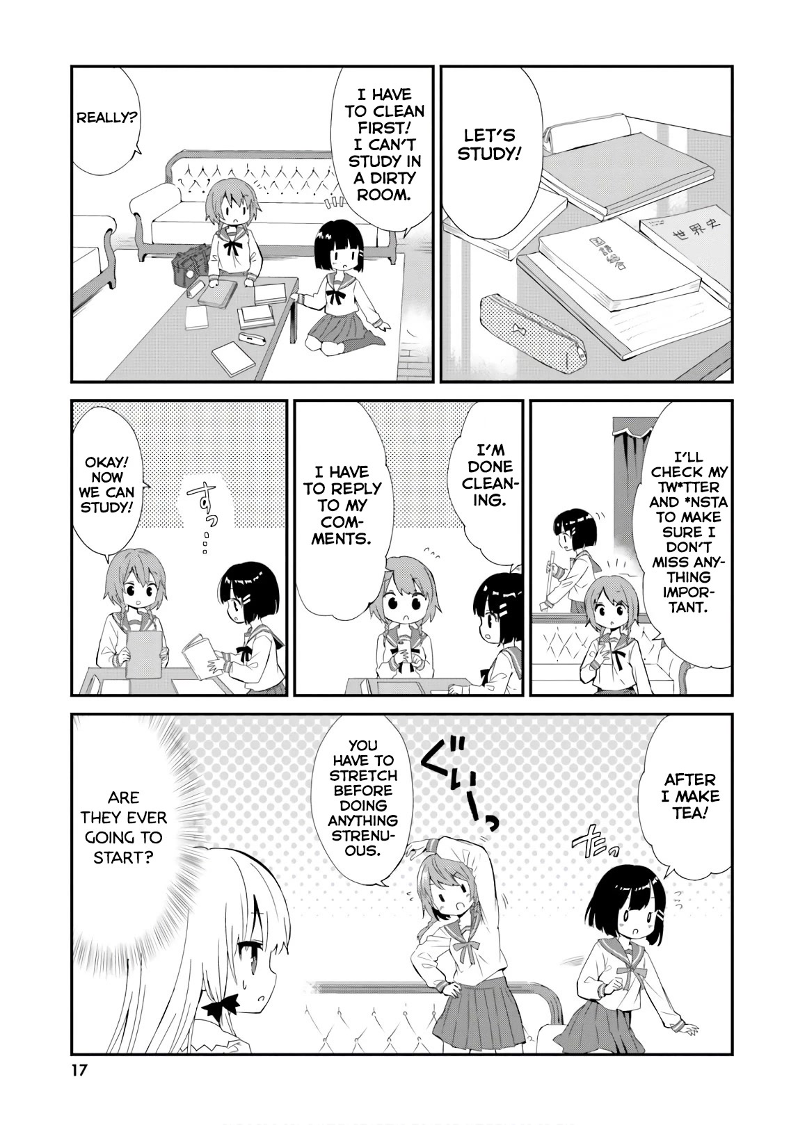 Tonari no Kyuuketsuki-san Chapter 43 page 3 - Chapter 43: Midterms