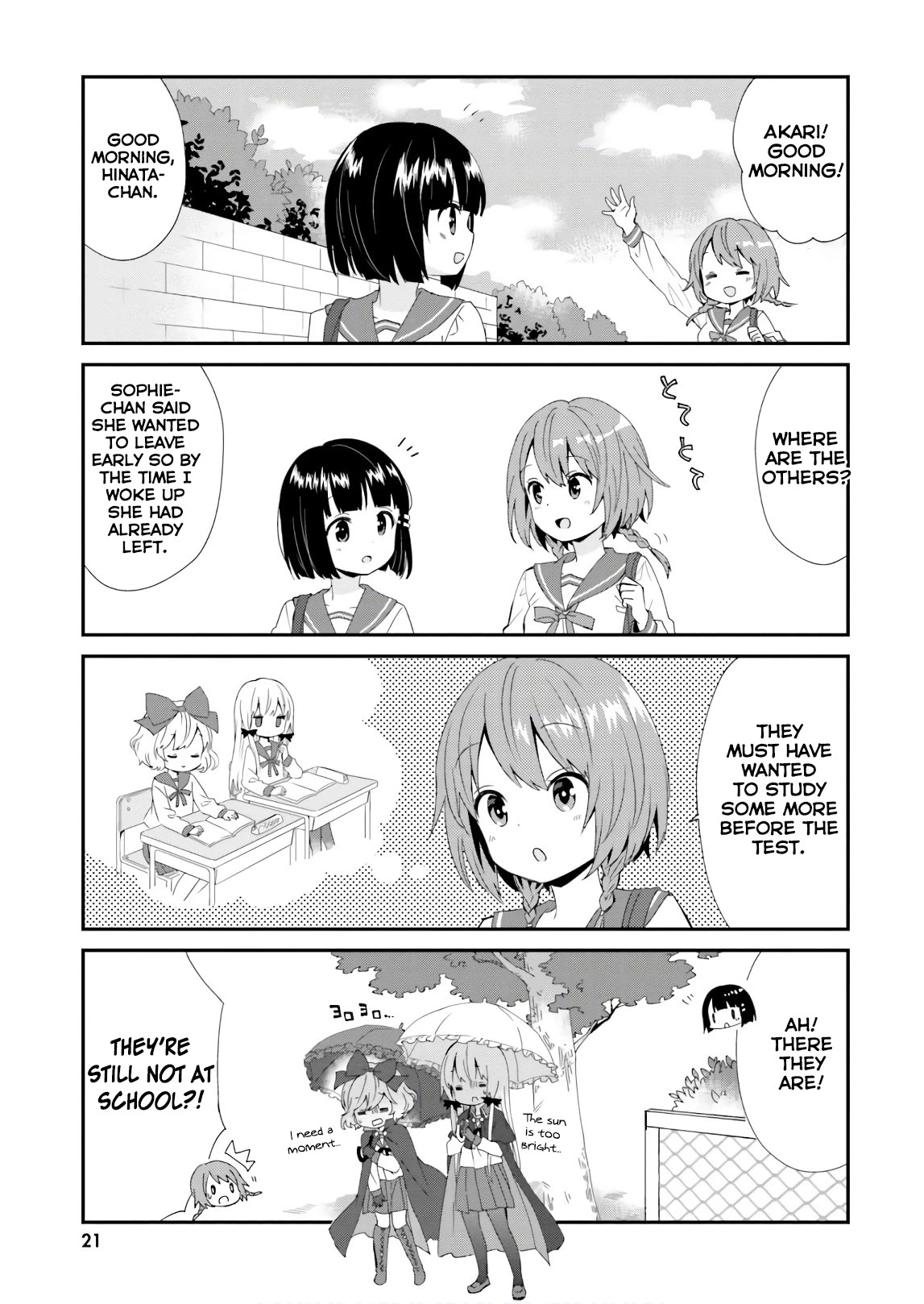 Tonari no Kyuuketsuki-san Chapter 43 page 7 - Chapter 43: Midterms