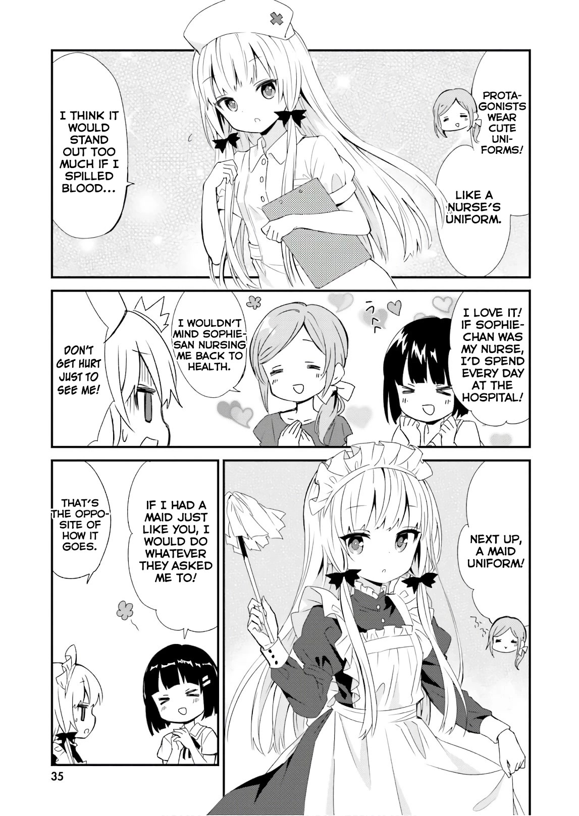 Tonari no Kyuuketsuki-san Chapter 44 page 11 - Chapter 44: Vampires and the Anime Watch Party
