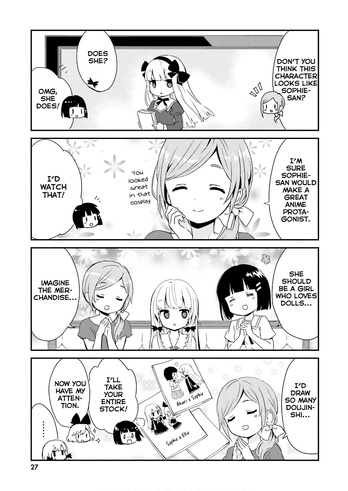 Tonari no Kyuuketsuki-san Chapter 44 page 3 - Chapter 44: Vampires and the Anime Watch Party