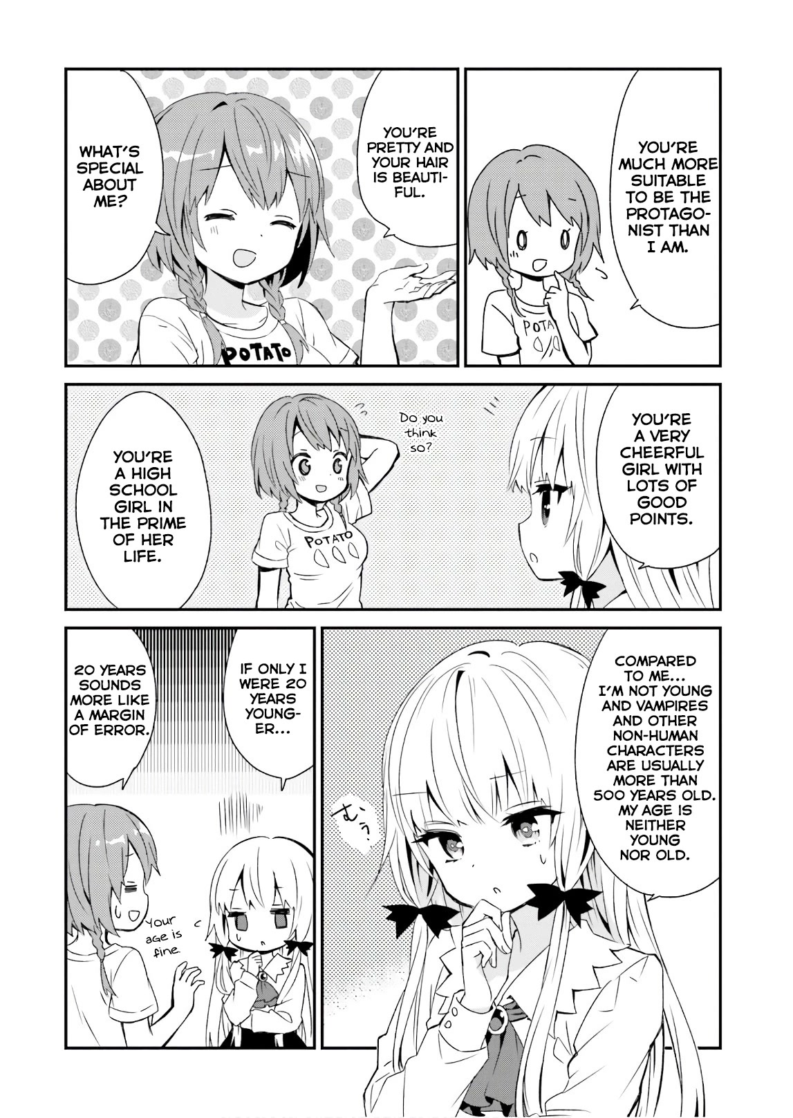 Tonari no Kyuuketsuki-san Chapter 44 page 6 - Chapter 44: Vampires and the Anime Watch Party