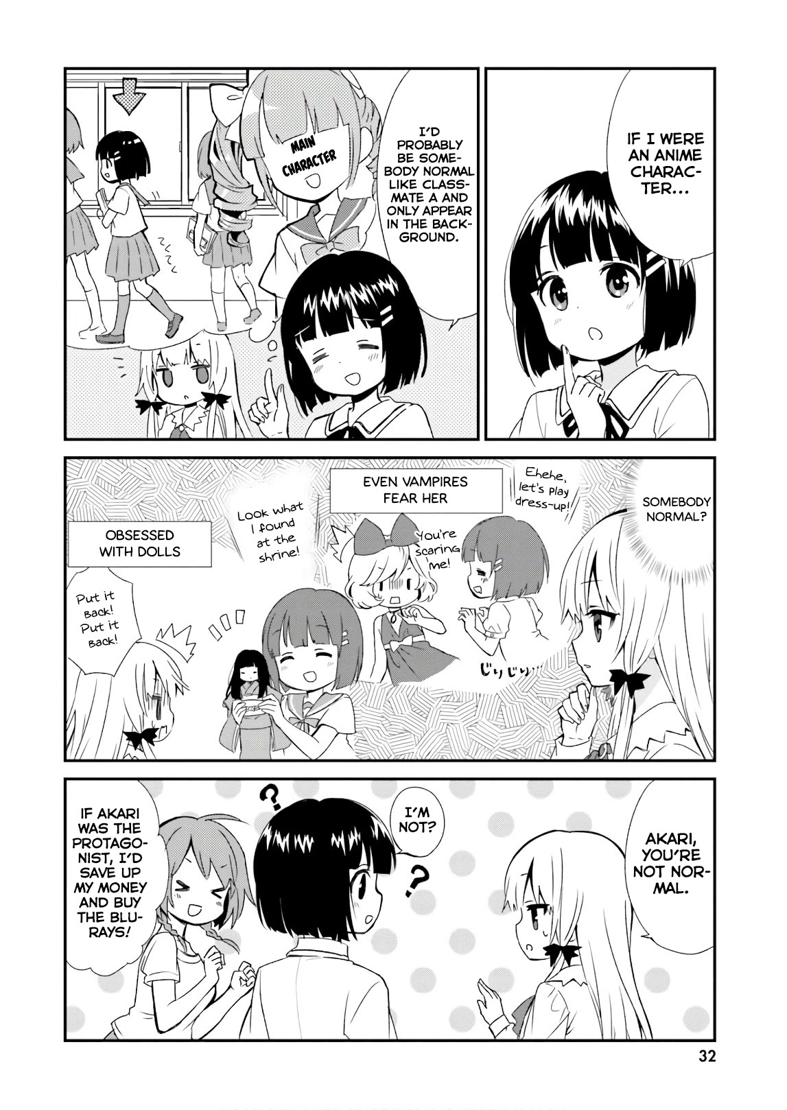 Tonari no Kyuuketsuki-san Chapter 44 page 8 - Chapter 44: Vampires and the Anime Watch Party