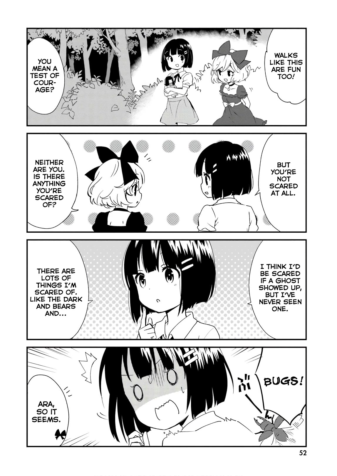 Tonari no Kyuuketsuki-san Chapter 45 page 12 - Chapter 45: Test of Courage