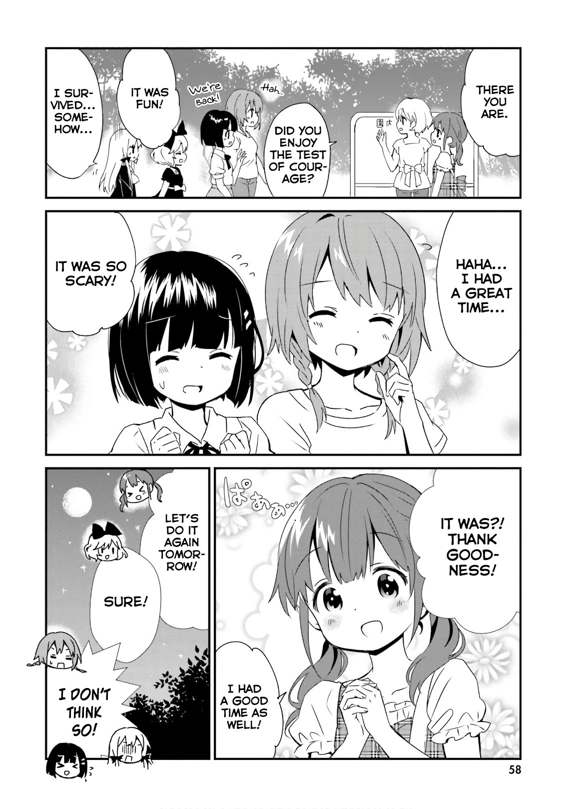 Tonari no Kyuuketsuki-san Chapter 45 page 18 - Chapter 45: Test of Courage