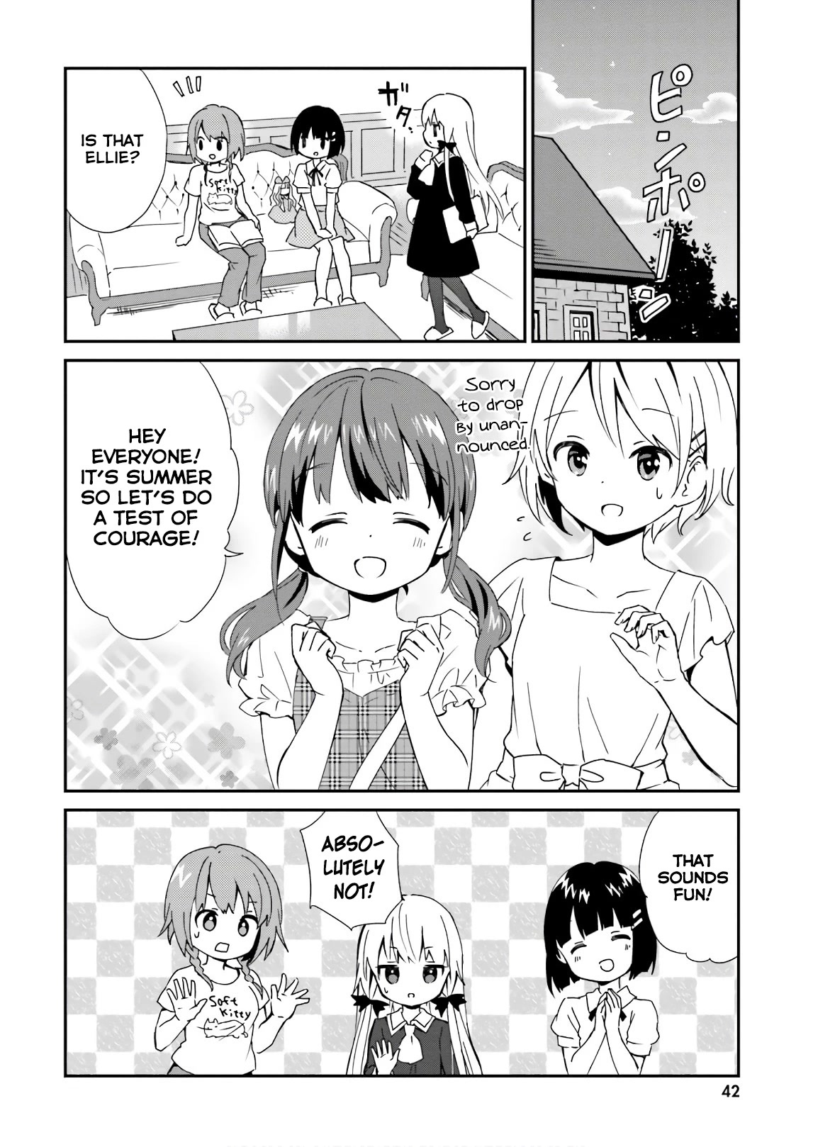 Tonari no Kyuuketsuki-san Chapter 45 page 2 - Chapter 45: Test of Courage