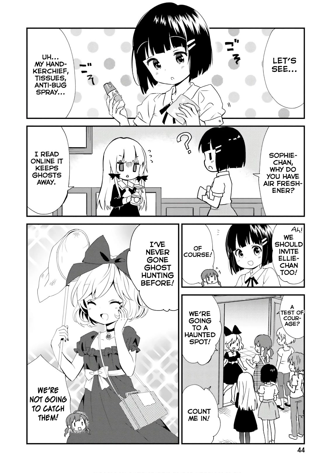 Tonari no Kyuuketsuki-san Chapter 45 page 4 - Chapter 45: Test of Courage