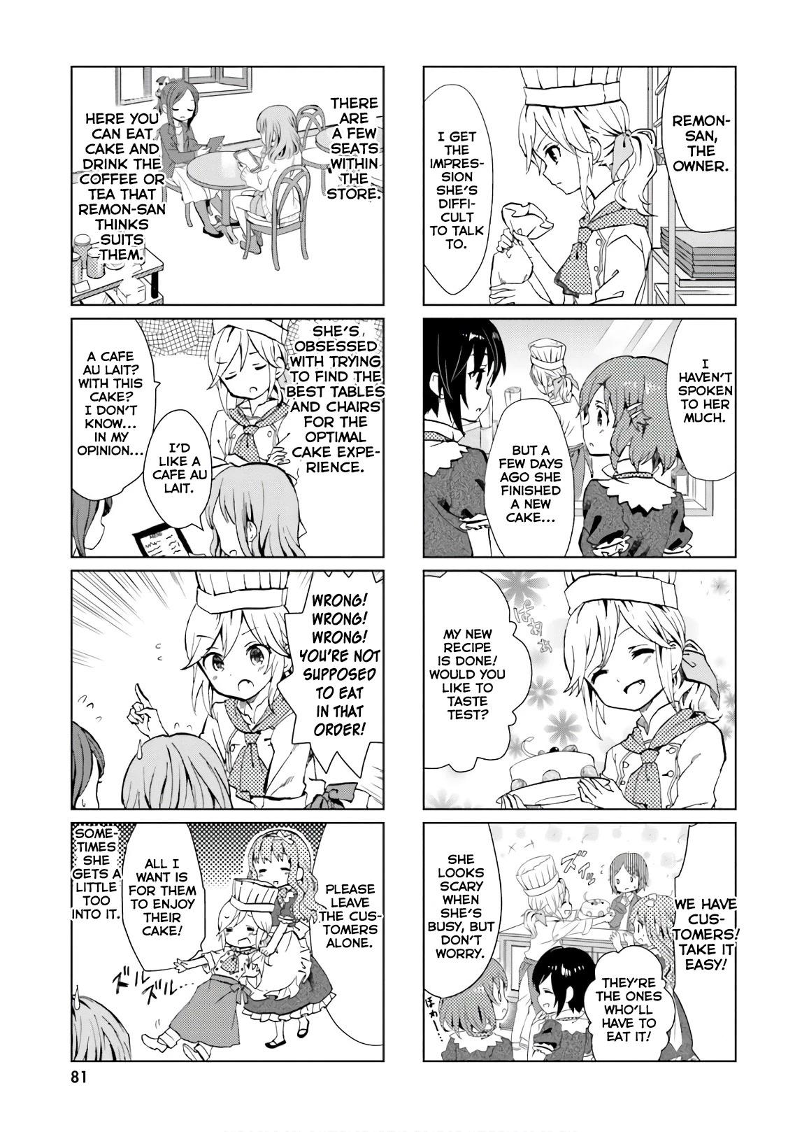 Tonari no Kyuuketsuki-san Chapter 46.1 page 5 - Chapter 46.1: Fuwafuwa Patisserie