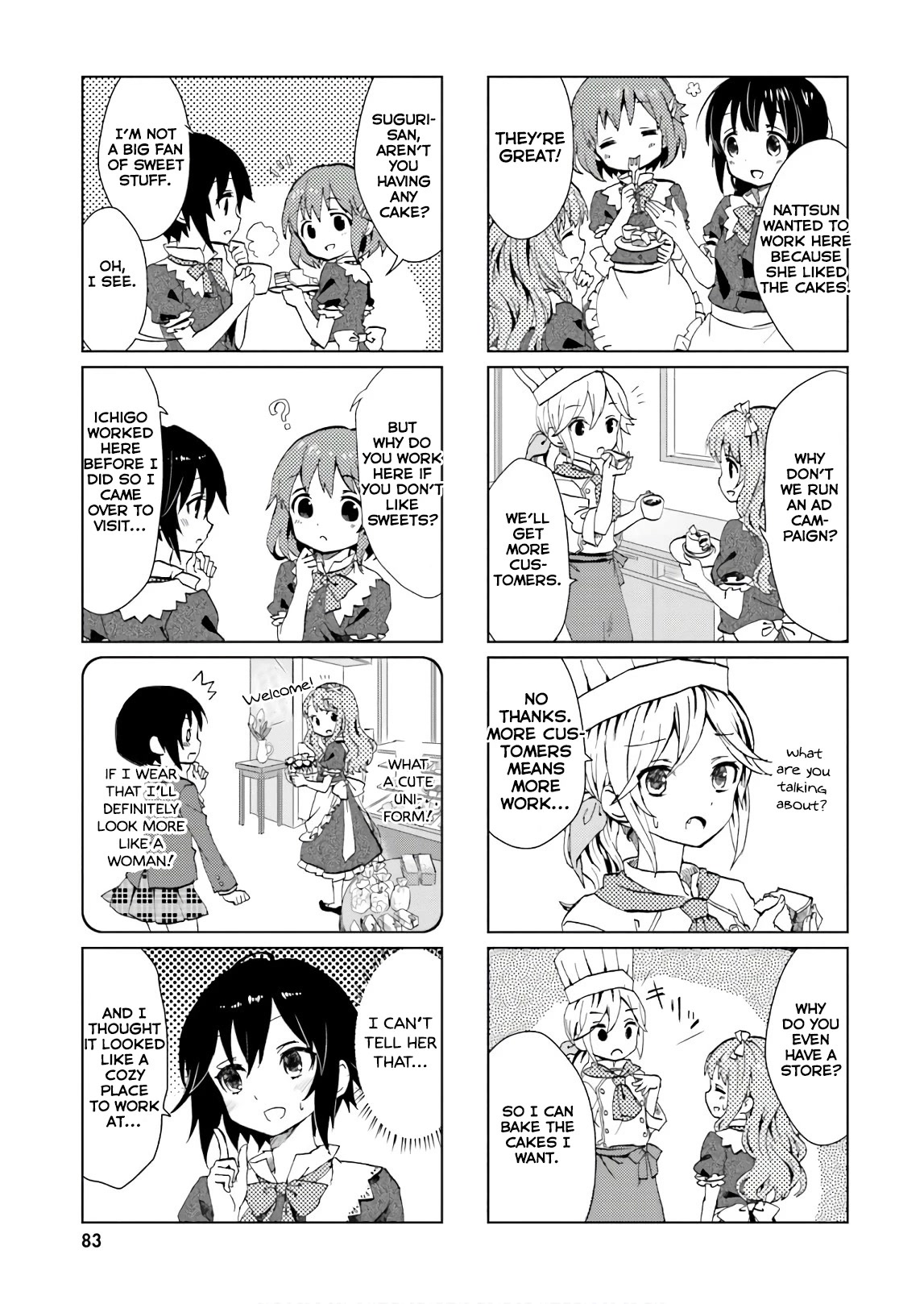 Tonari no Kyuuketsuki-san Chapter 46.1 page 7 - Chapter 46.1: Fuwafuwa Patisserie