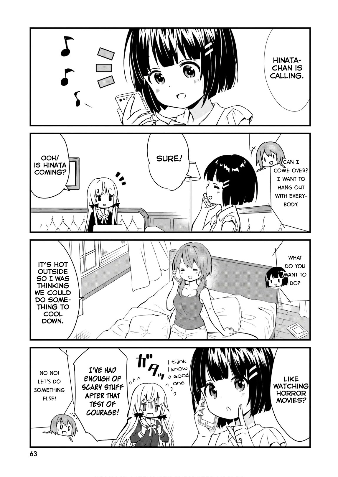Tonari no Kyuuketsuki-san Chapter 46 page 3 - Chapter 46: How to Survive Intense Heat
