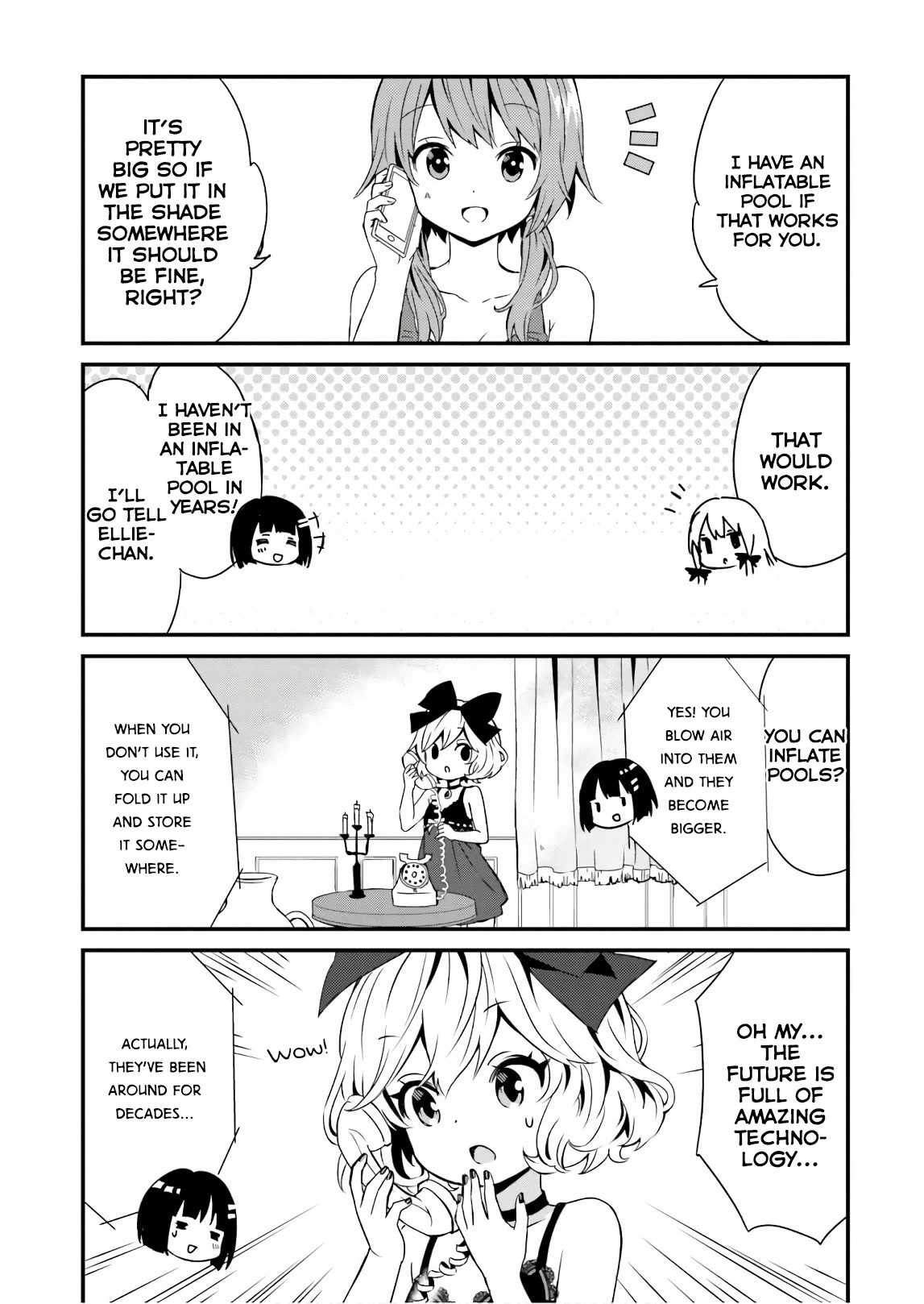 Tonari no Kyuuketsuki-san Chapter 46 page 5 - Chapter 46: How to Survive Intense Heat