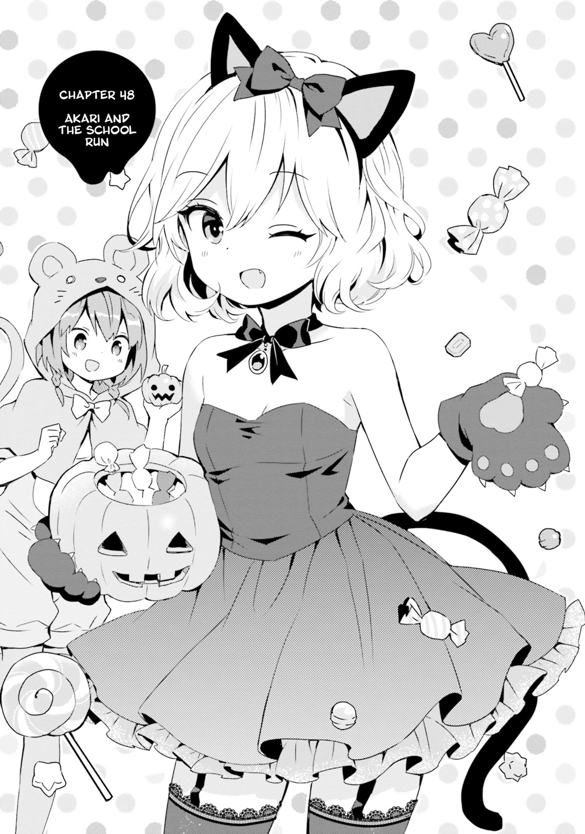 Tonari no Kyuuketsuki-san Chapter 48 page 1 - Chapter 48: Akari and the School Run