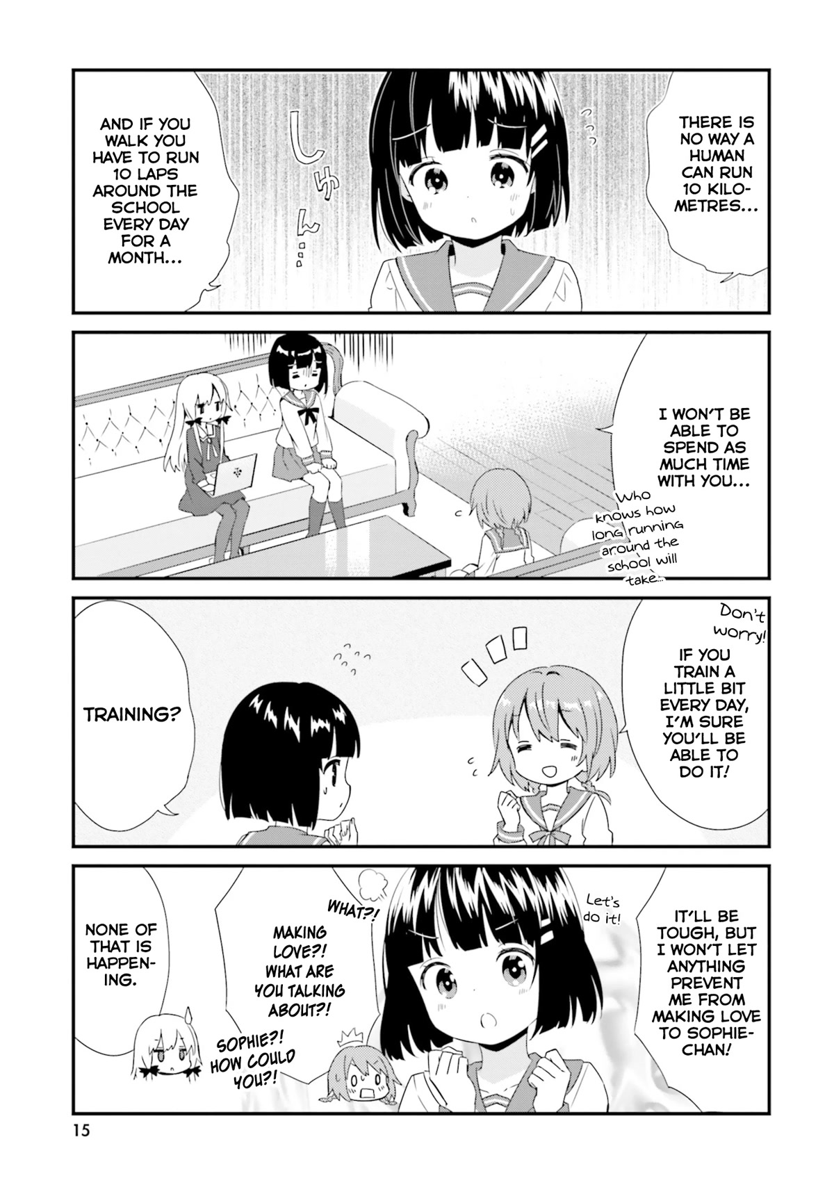 Tonari no Kyuuketsuki-san Chapter 48 page 3 - Chapter 48: Akari and the School Run