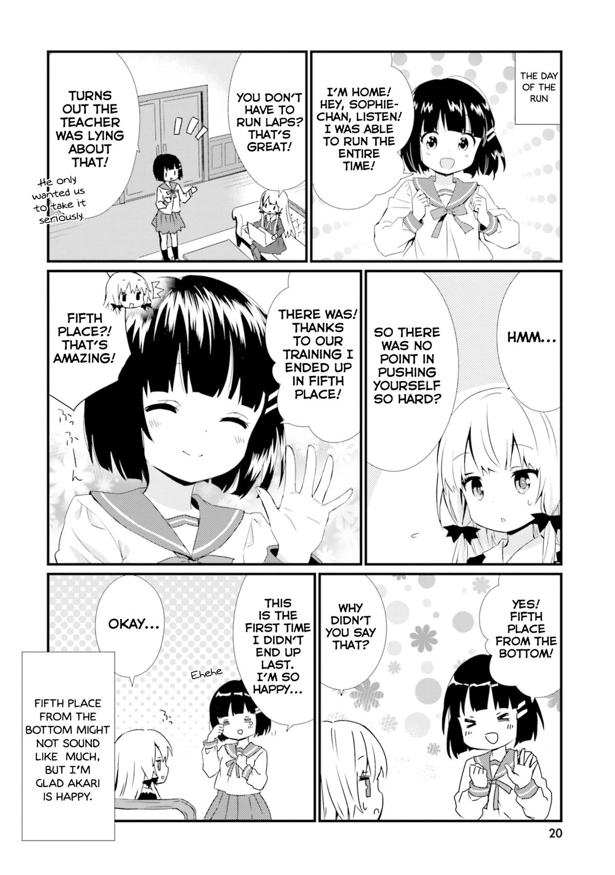 Tonari no Kyuuketsuki-san Chapter 48 page 8 - Chapter 48: Akari and the School Run