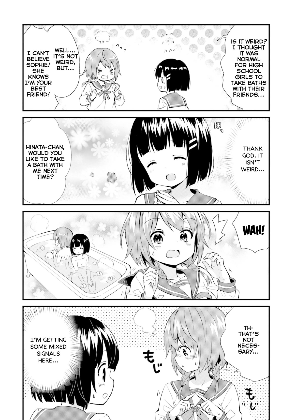 Tonari no Kyuuketsuki-san Chapter 49 page 8 - Chapter 49: Taking a Bath Together