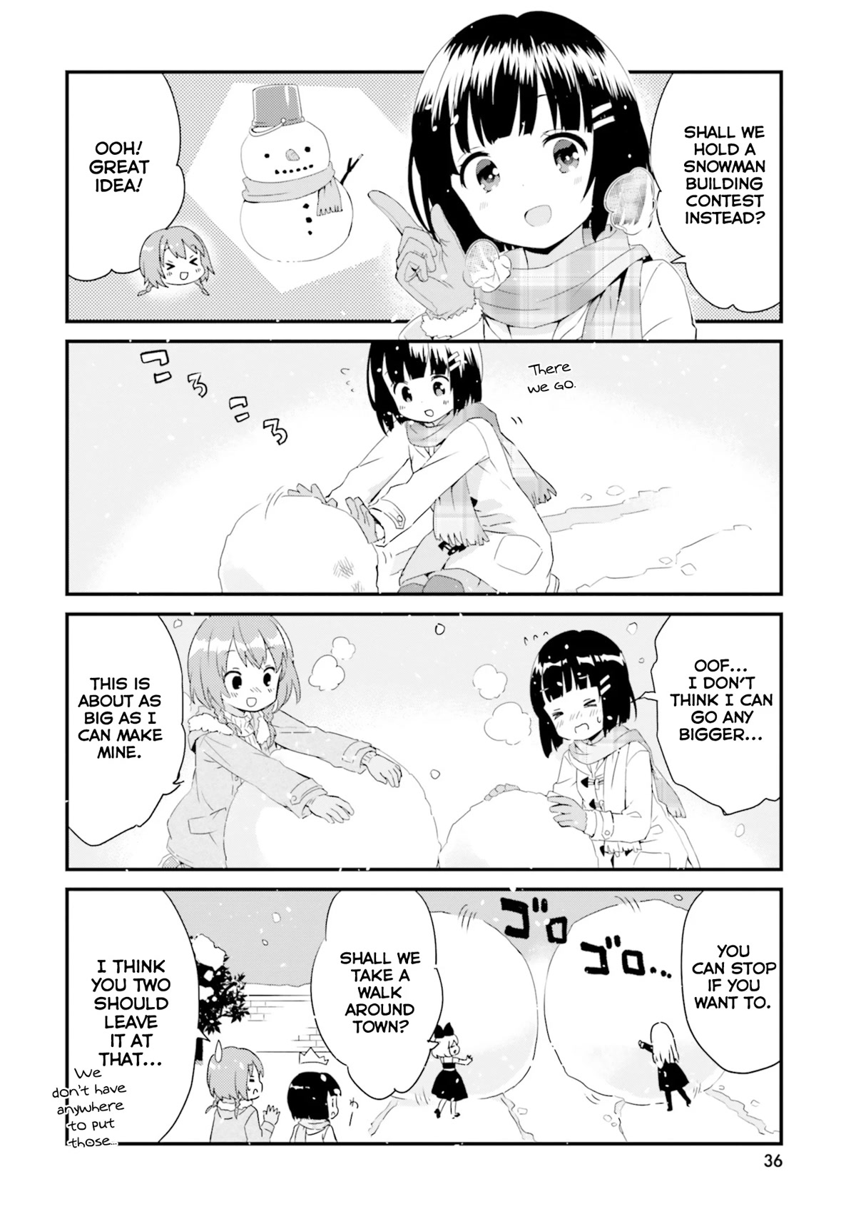 Tonari no Kyuuketsuki-san Chapter 50 page 4 - Chapter 50: Snow Day