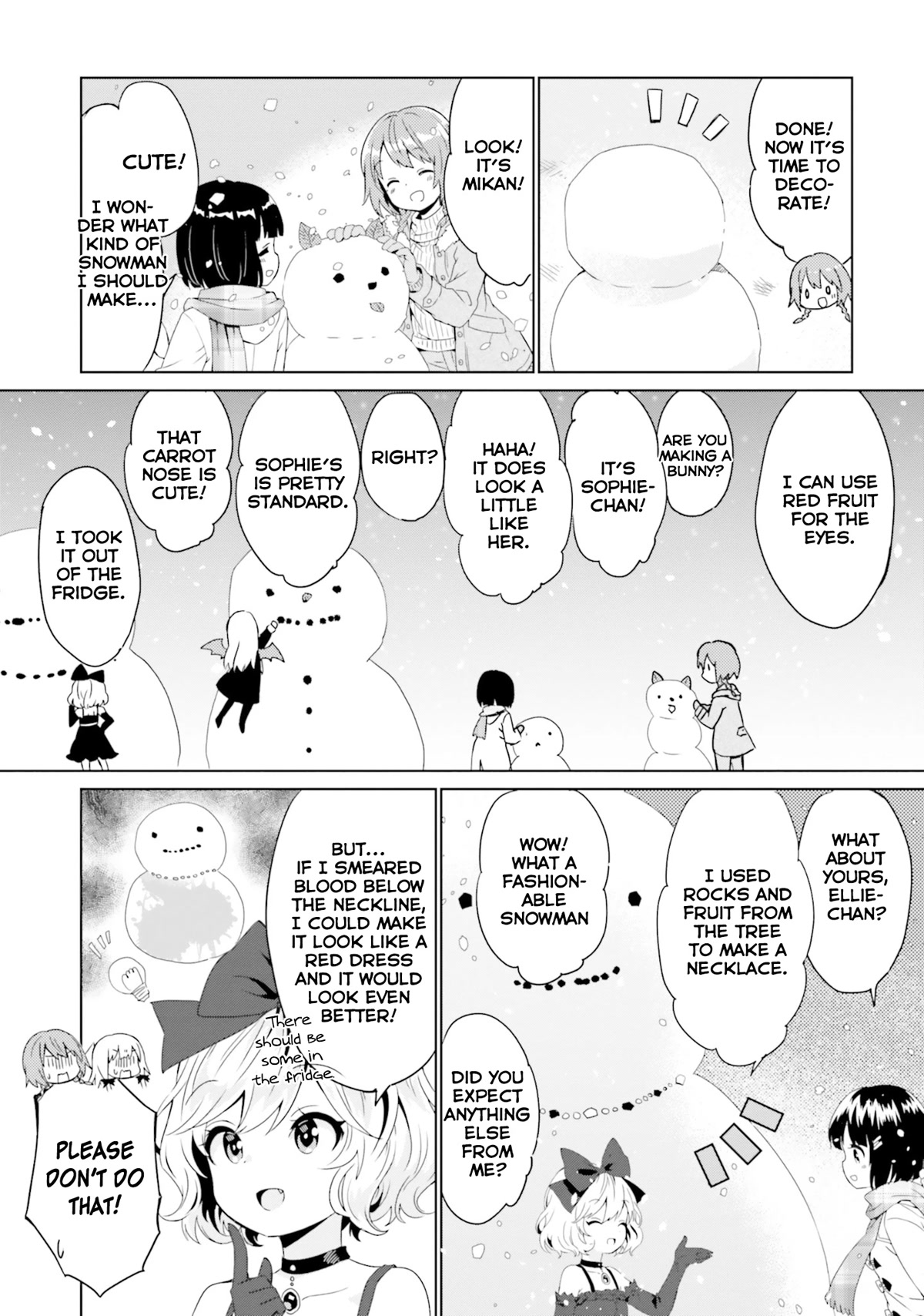 Tonari no Kyuuketsuki-san Chapter 50 page 5 - Chapter 50: Snow Day