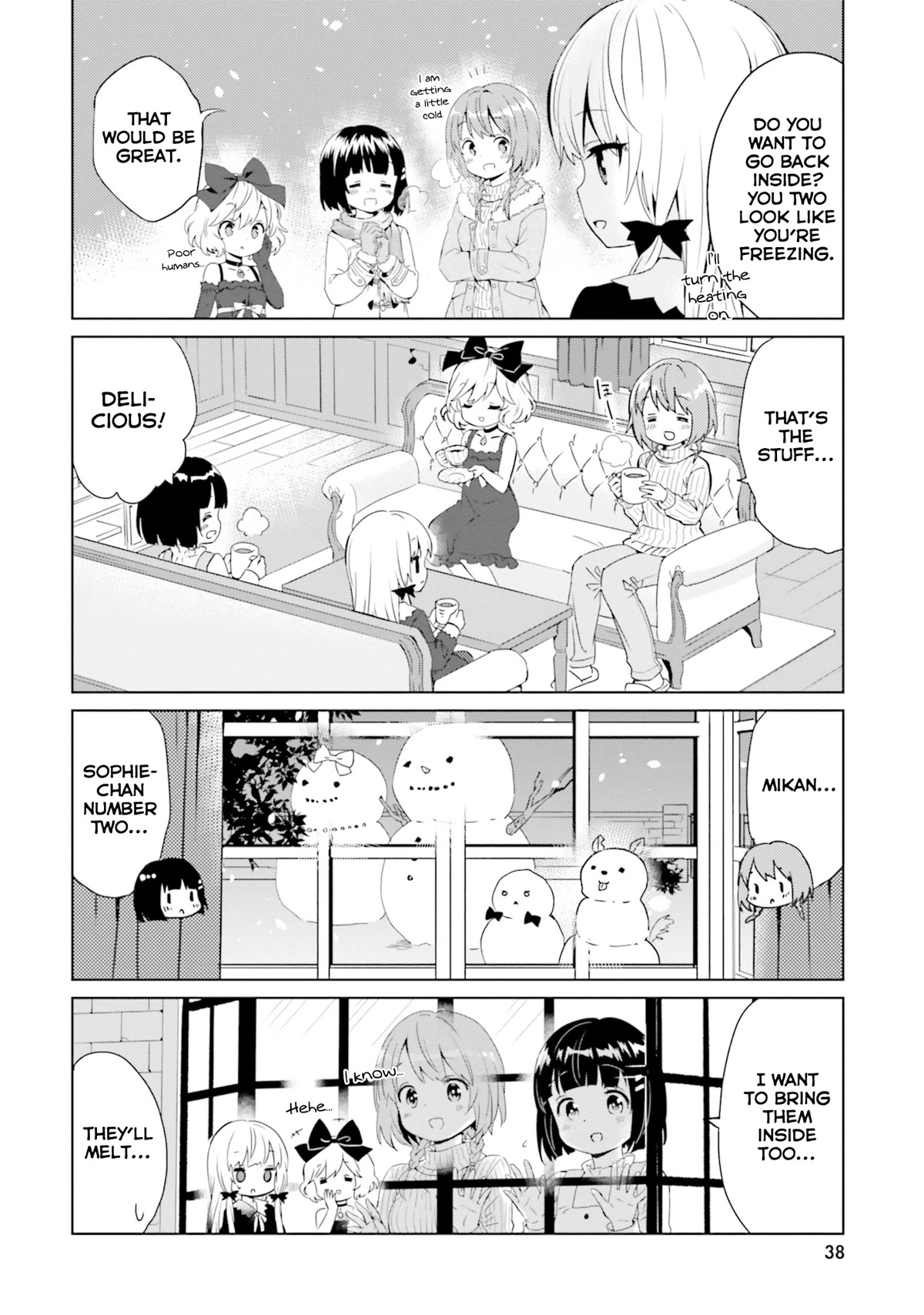 Tonari no Kyuuketsuki-san Chapter 50 page 6 - Chapter 50: Snow Day