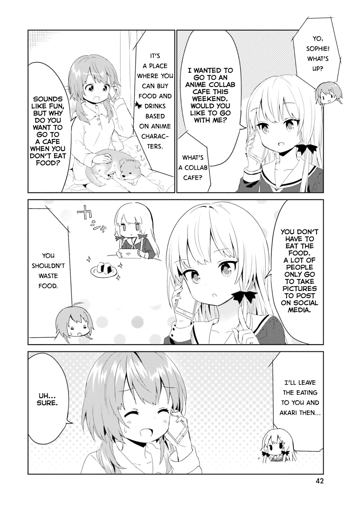 Tonari no Kyuuketsuki-san Chapter 51 page 2 - Chapter 51: Let's Go to a Collab Cafe!