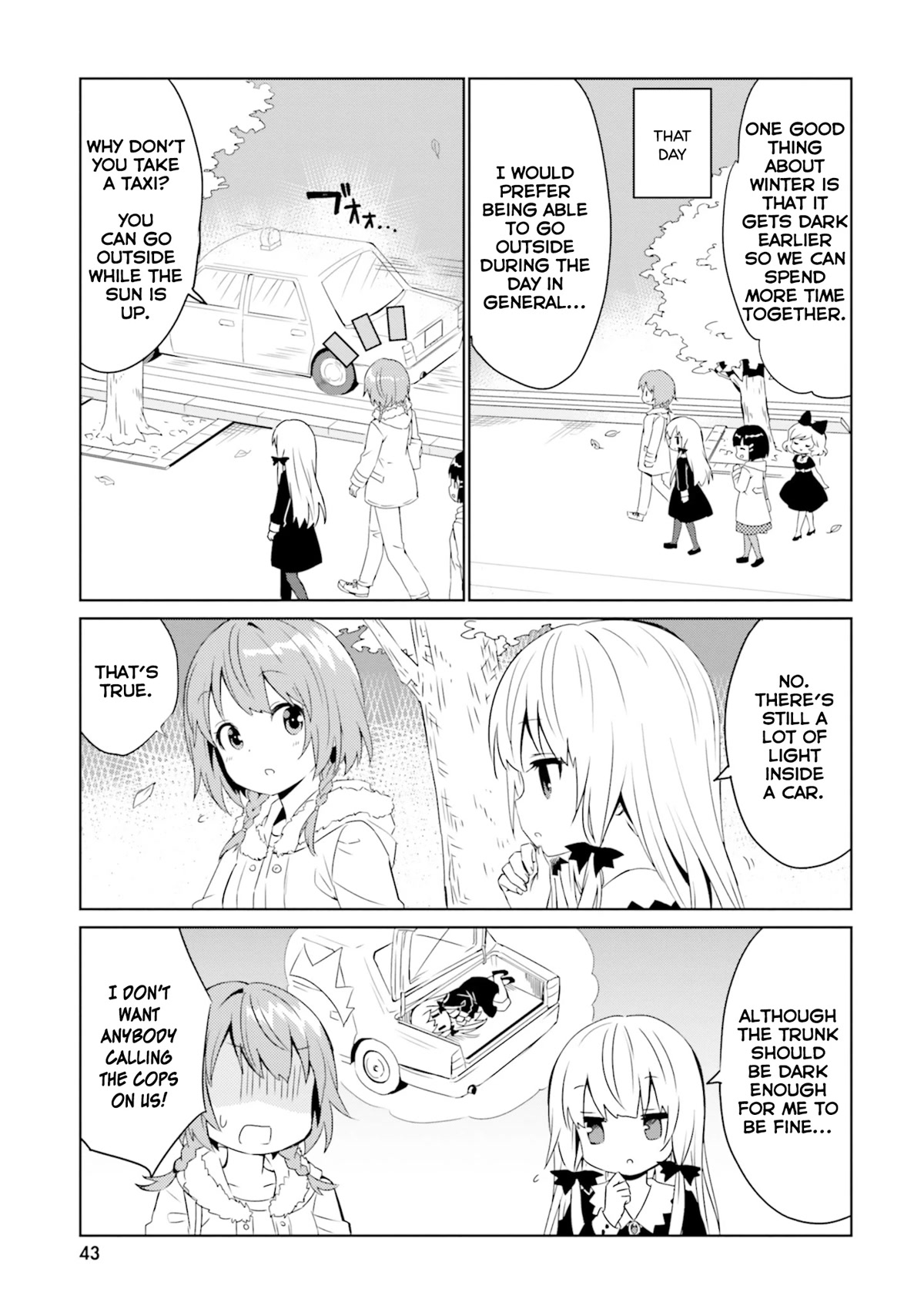 Tonari no Kyuuketsuki-san Chapter 51 page 3 - Chapter 51: Let's Go to a Collab Cafe!