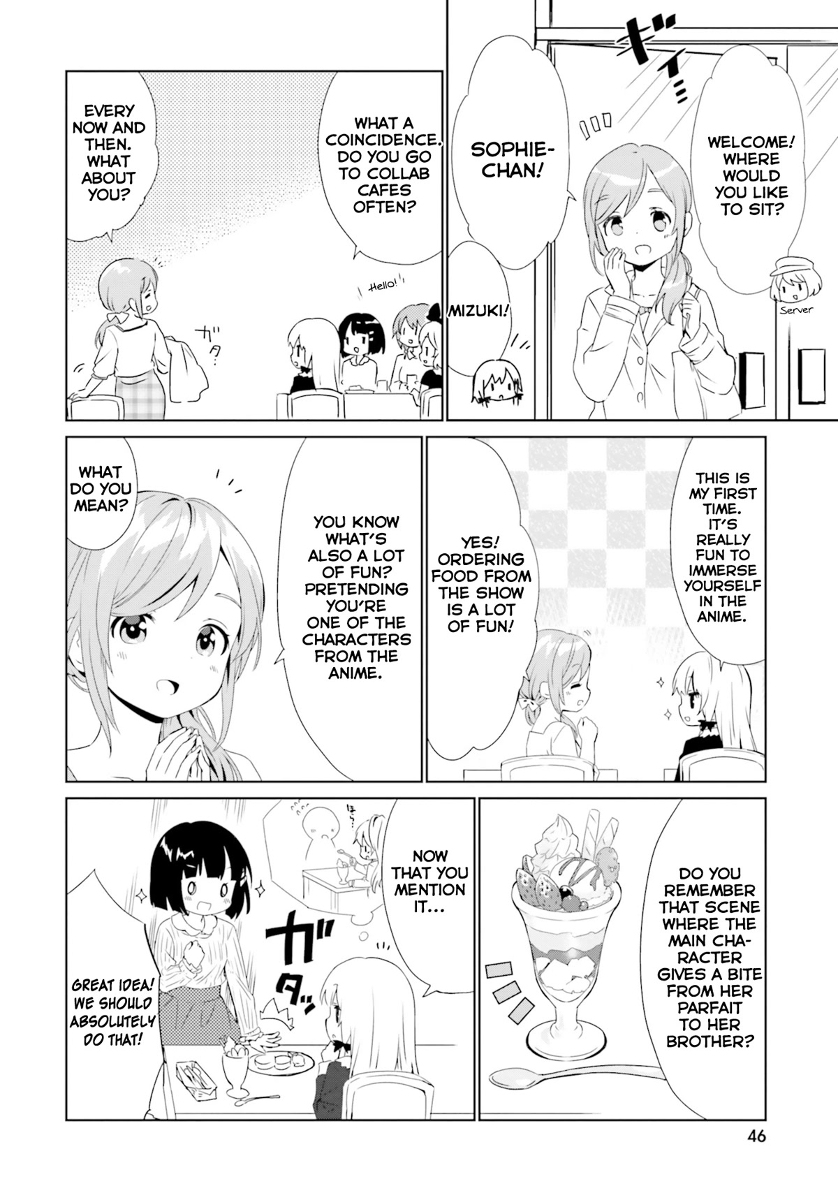 Tonari no Kyuuketsuki-san Chapter 51 page 6 - Chapter 51: Let's Go to a Collab Cafe!