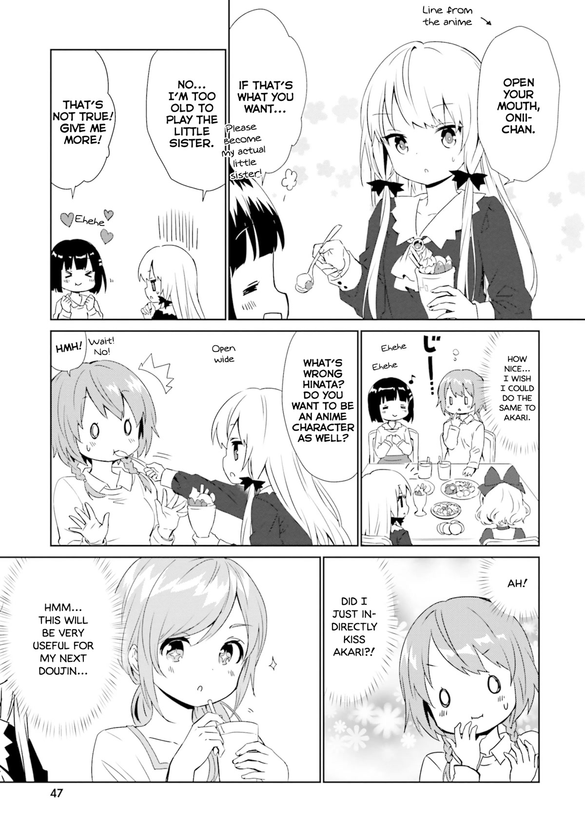 Tonari no Kyuuketsuki-san Chapter 51 page 7 - Chapter 51: Let's Go to a Collab Cafe!