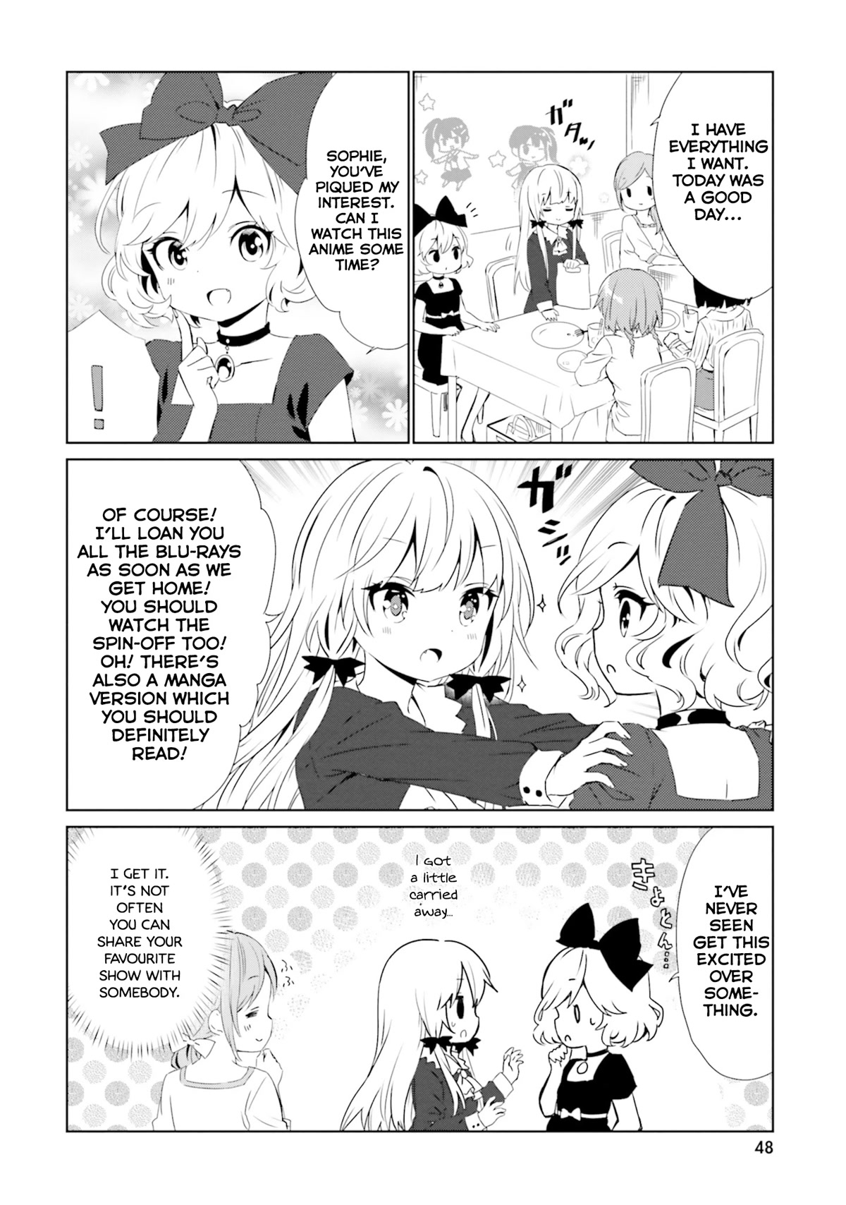 Tonari no Kyuuketsuki-san Chapter 51 page 8 - Chapter 51: Let's Go to a Collab Cafe!