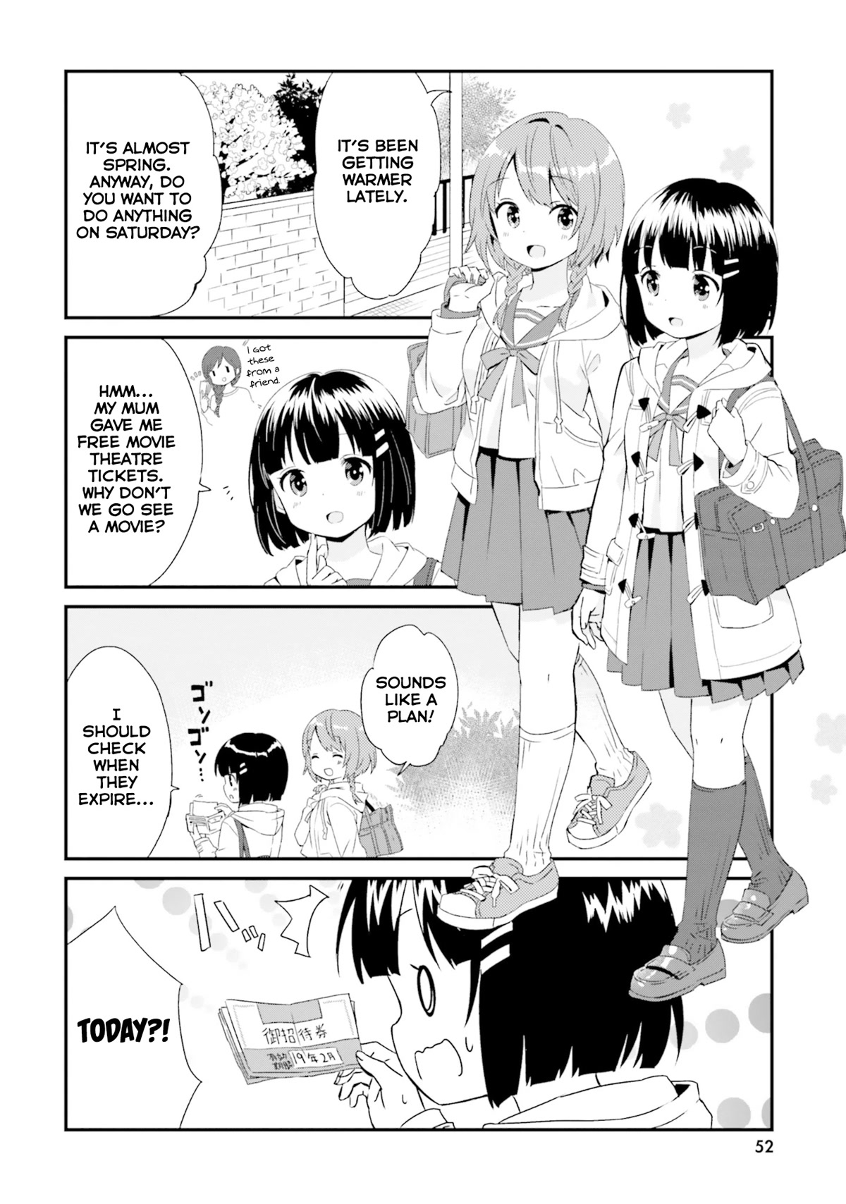 Tonari no Kyuuketsuki-san Chapter 52 page 2 - Chapter 52: Let's Go See a Movie!