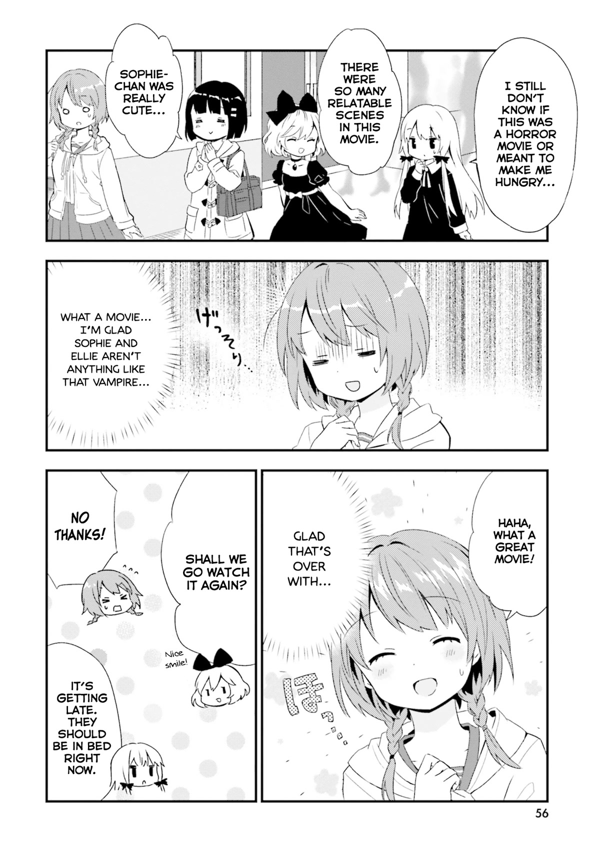 Tonari no Kyuuketsuki-san Chapter 52 page 6 - Chapter 52: Let's Go See a Movie!