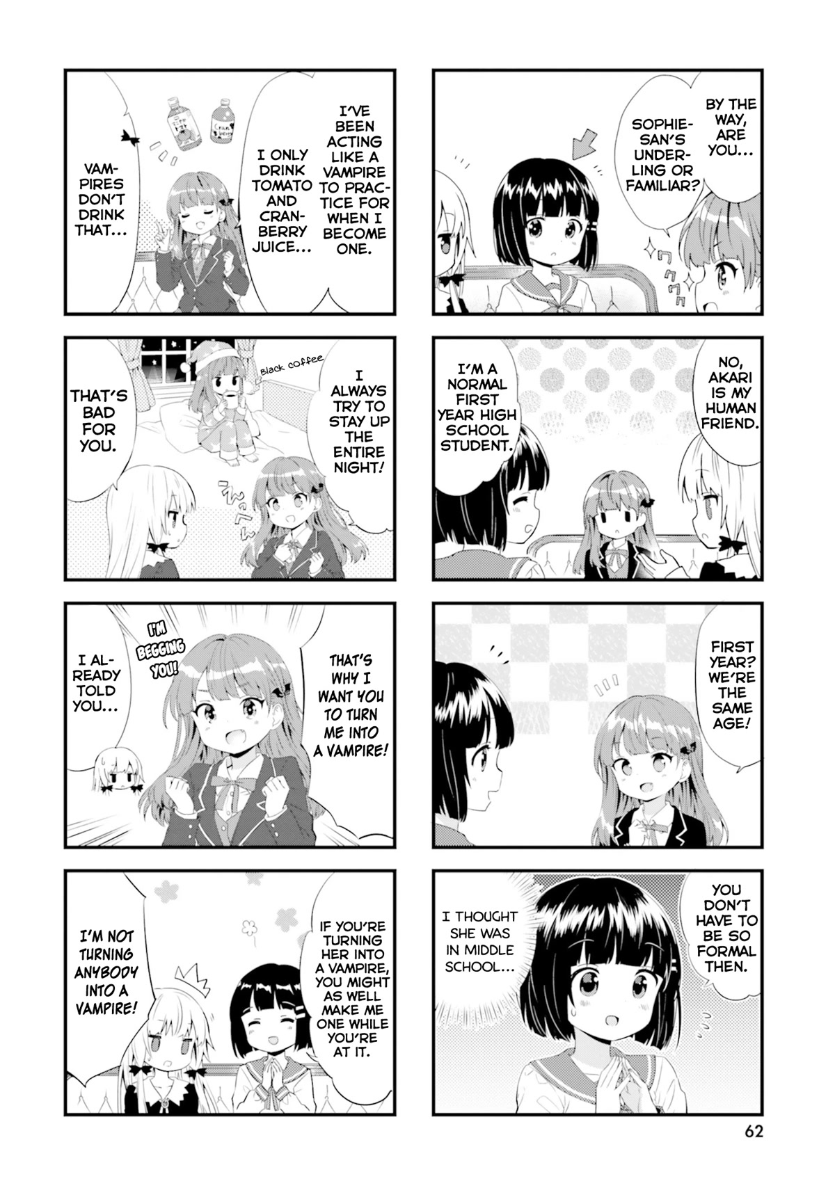 Tonari no Kyuuketsuki-san Chapter 53 page 4 - Chapter 53: I Want to Become a Vampire!