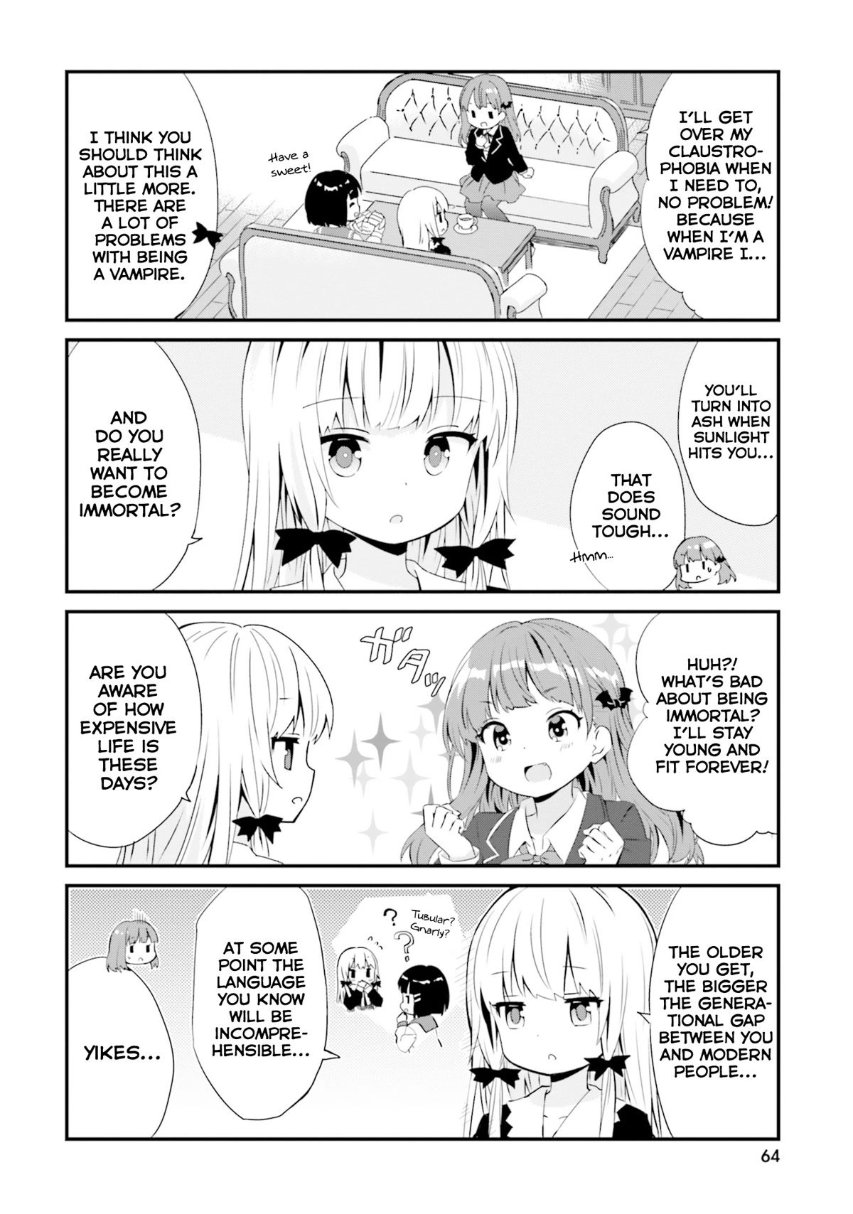 Tonari no Kyuuketsuki-san Chapter 53 page 6 - Chapter 53: I Want to Become a Vampire!