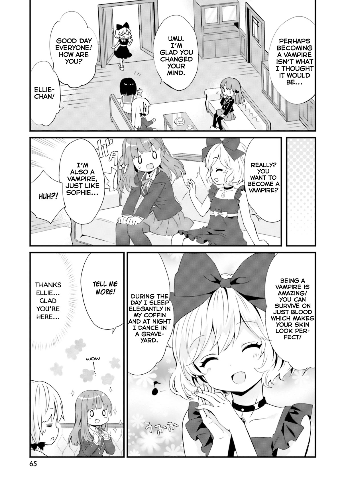 Tonari no Kyuuketsuki-san Chapter 53 page 7 - Chapter 53: I Want to Become a Vampire!