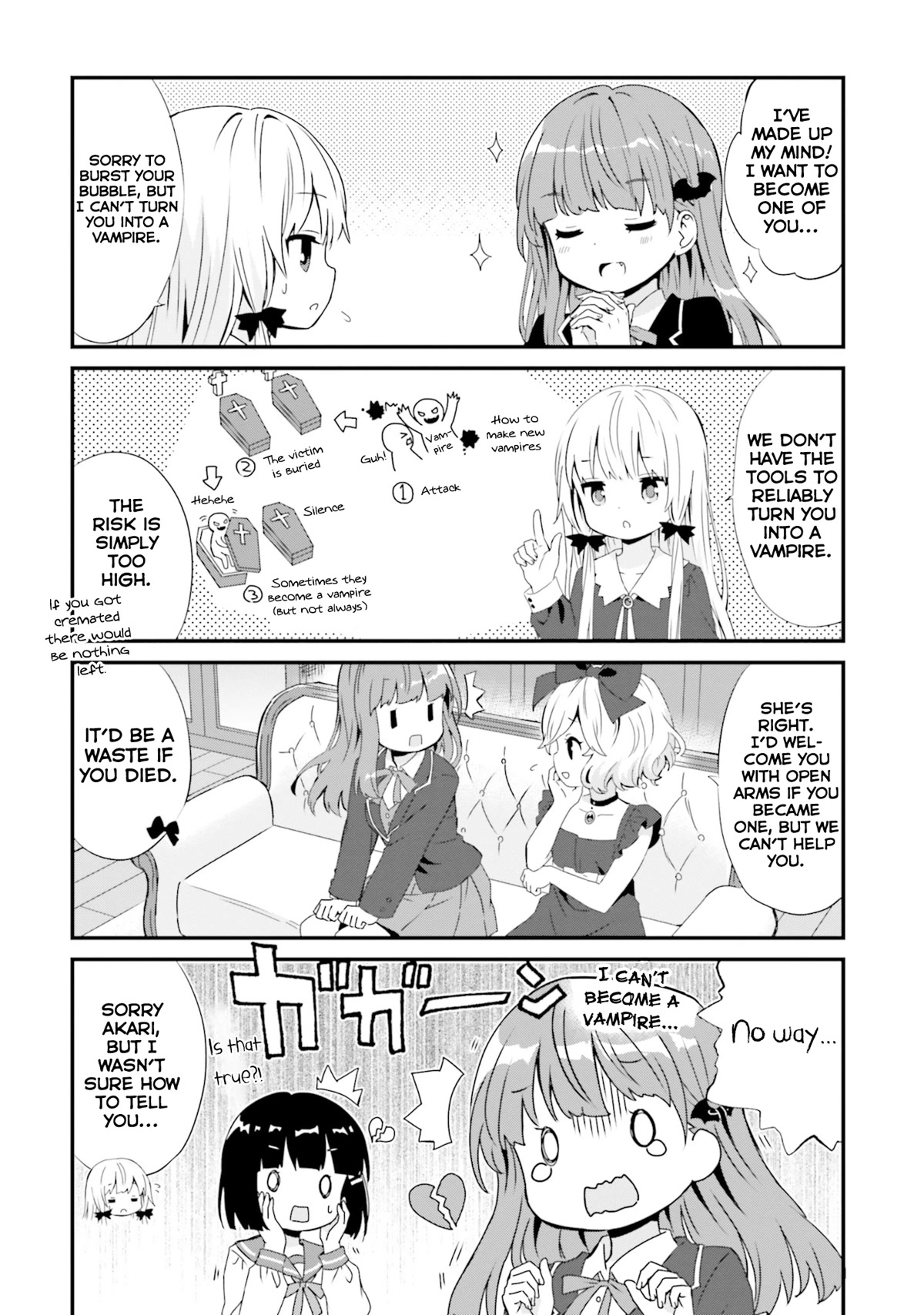 Tonari no Kyuuketsuki-san Chapter 53 page 8 - Chapter 53: I Want to Become a Vampire!