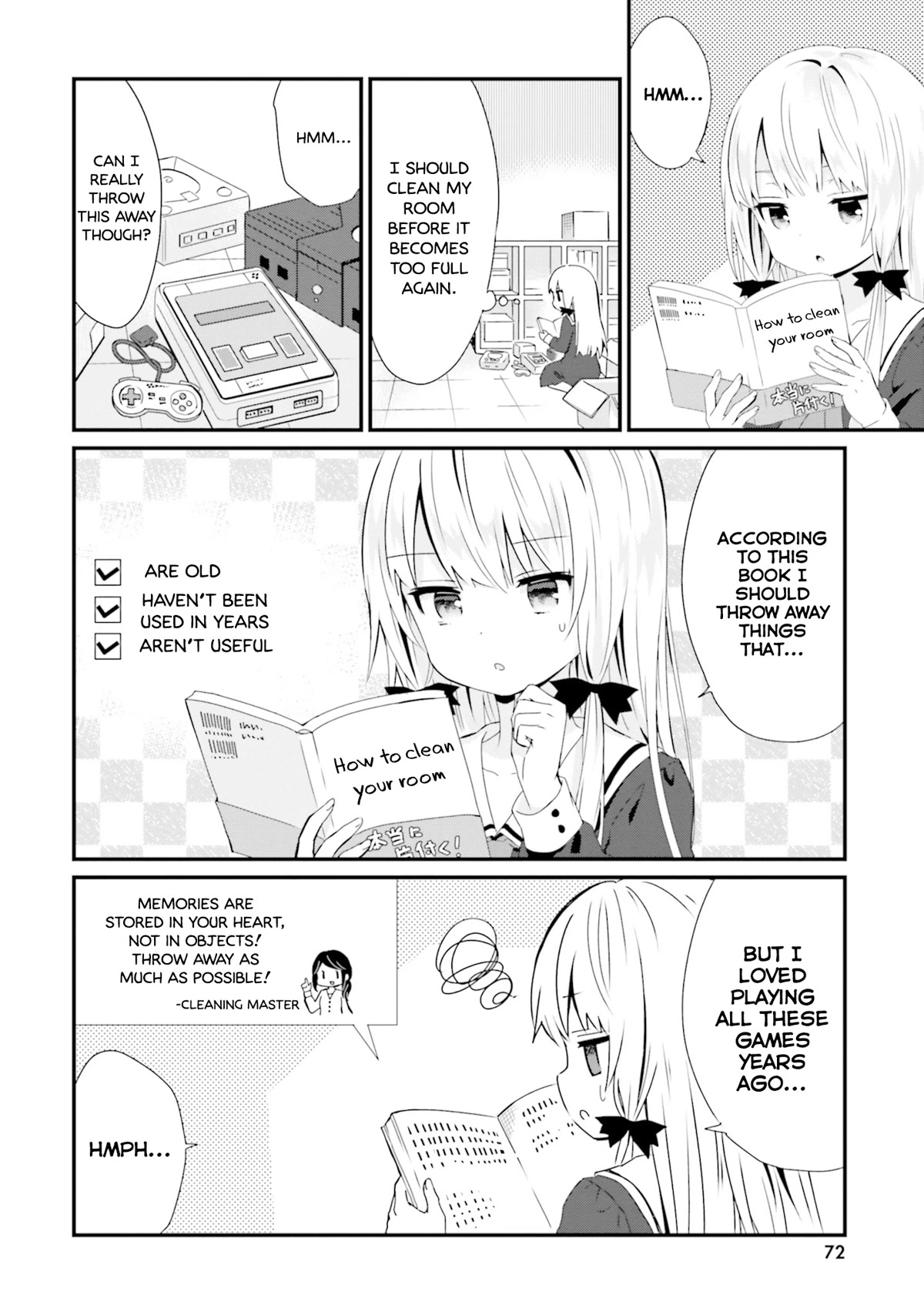 Tonari no Kyuuketsuki-san Chapter 54 page 2 - Chapter 54: Sophie and Retro Games