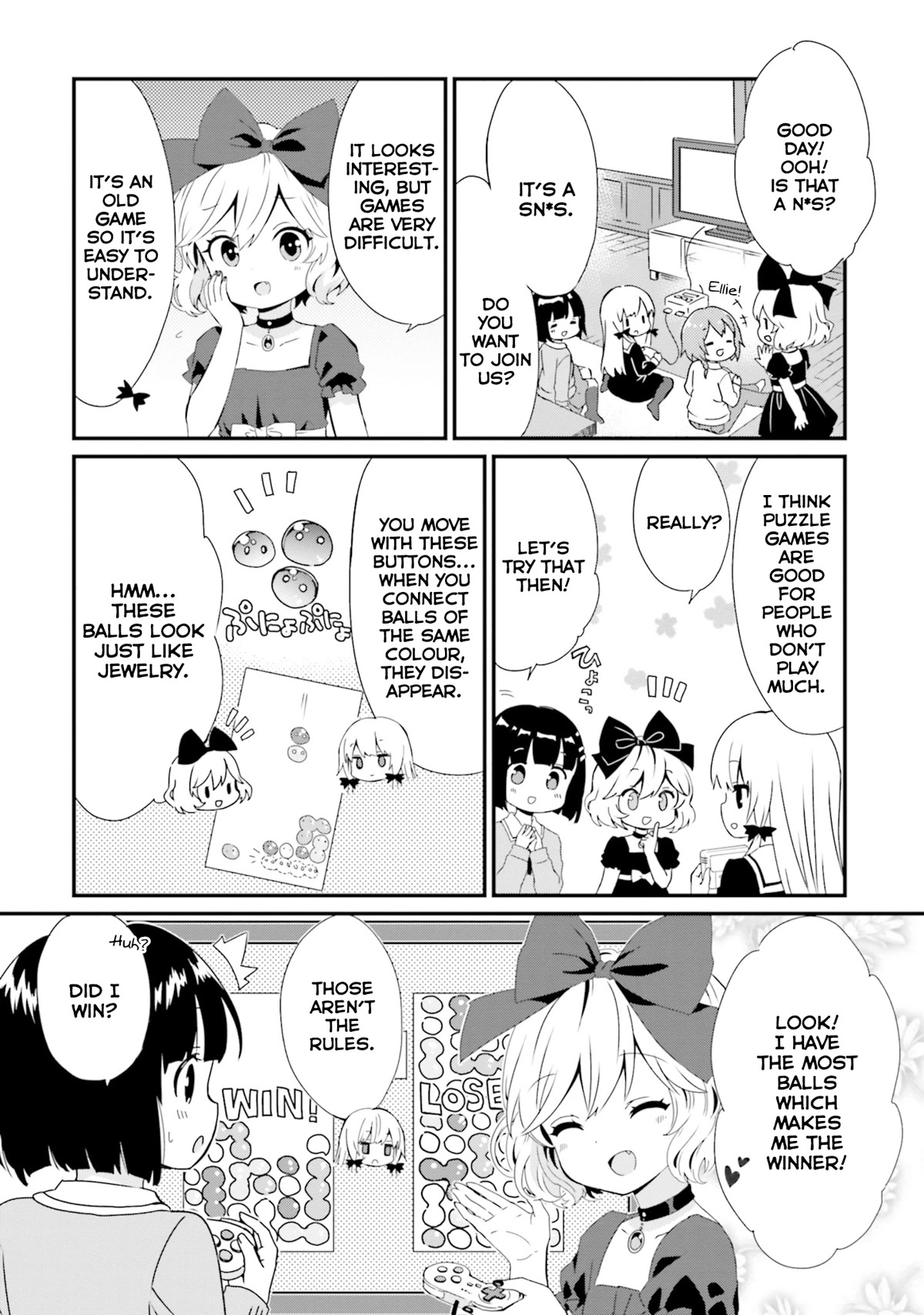 Tonari no Kyuuketsuki-san Chapter 54 page 6 - Chapter 54: Sophie and Retro Games