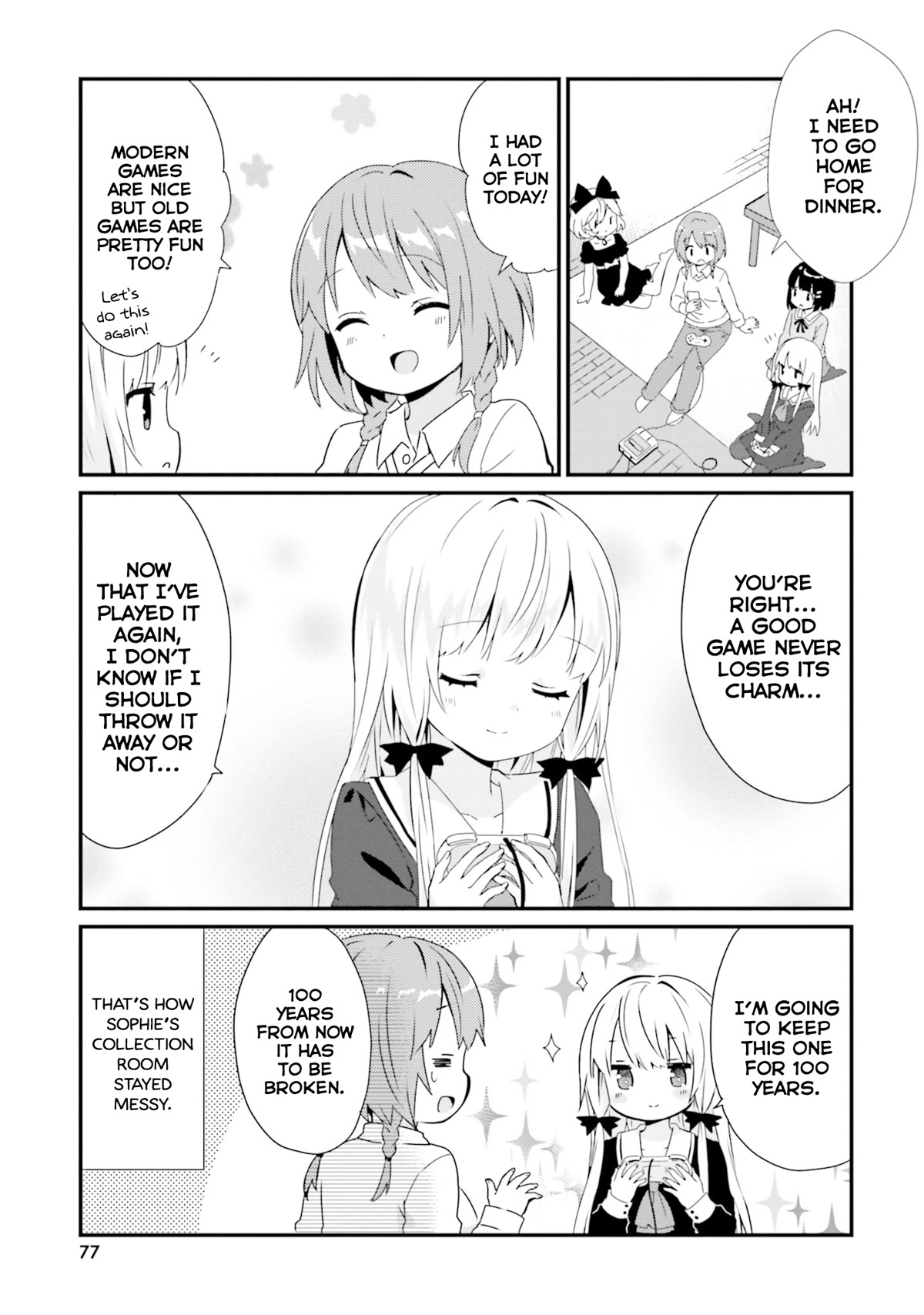 Tonari no Kyuuketsuki-san Chapter 54 page 7 - Chapter 54: Sophie and Retro Games
