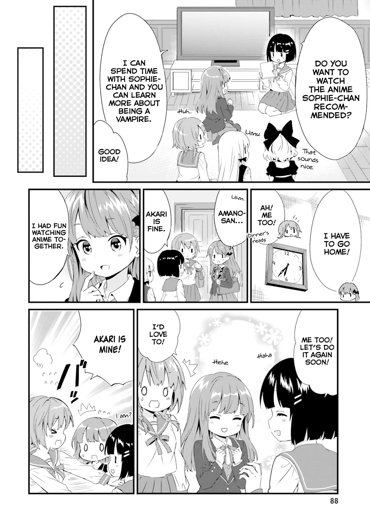 Tonari no Kyuuketsuki-san Chapter 55 page 10 - Chapter 55: Akari and Homura