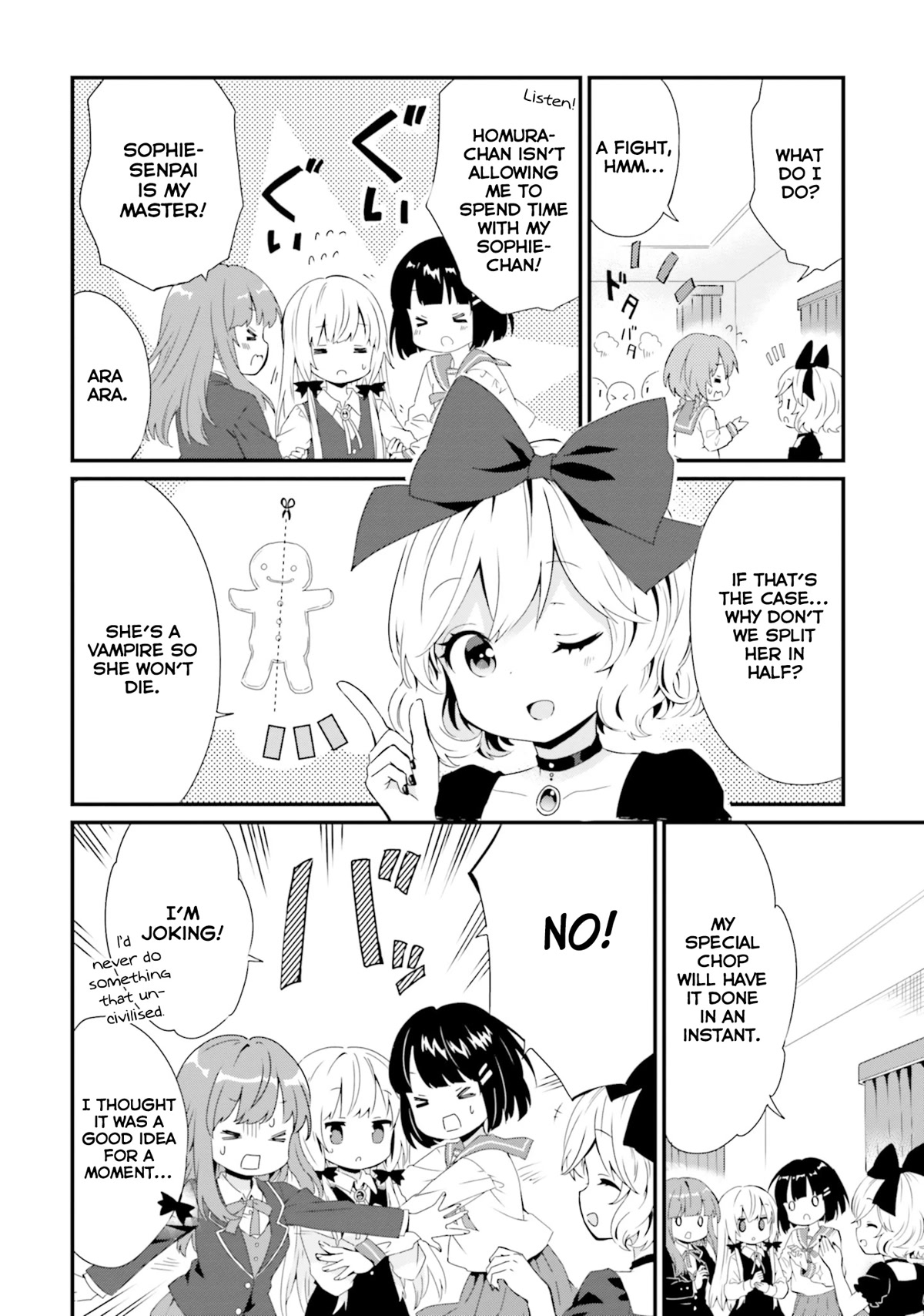 Tonari no Kyuuketsuki-san Chapter 55 page 8 - Chapter 55: Akari and Homura
