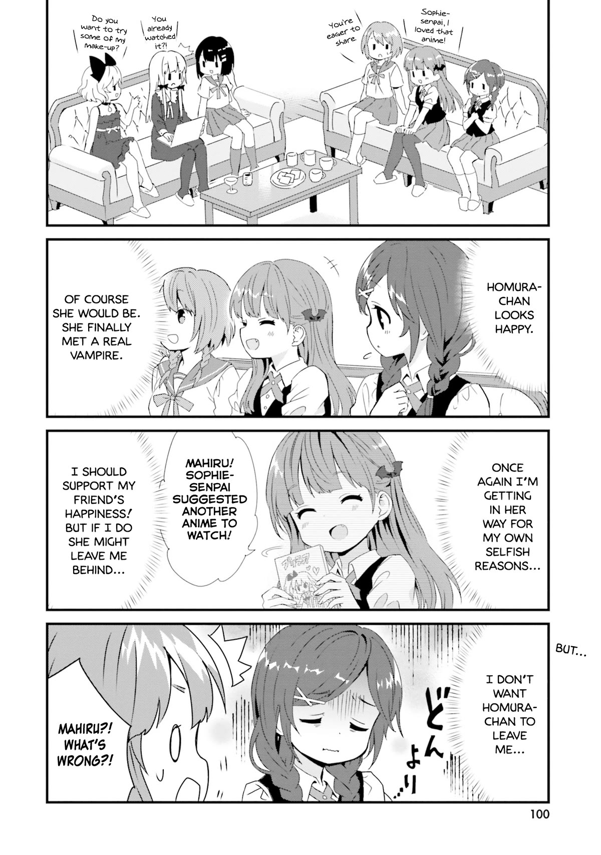 Tonari no Kyuuketsuki-san Chapter 56 page 10 - Chapter 56: Homura's Friend