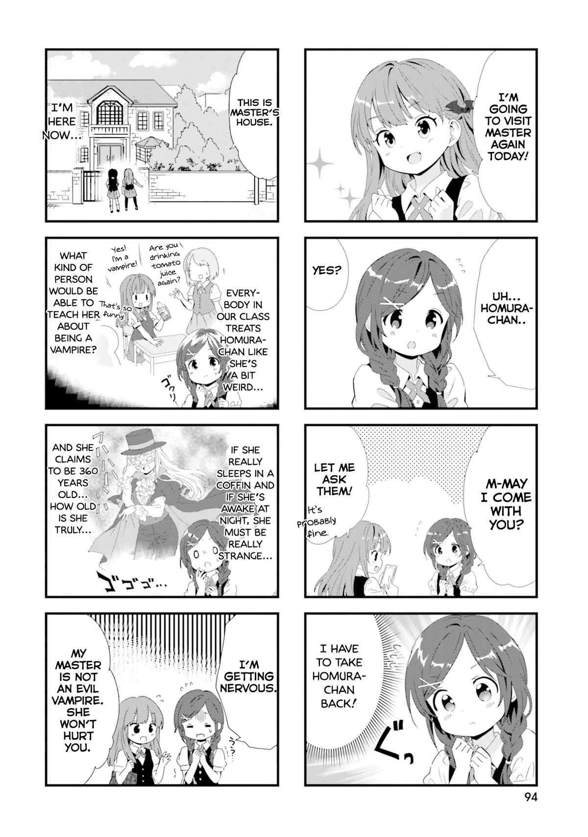 Tonari no Kyuuketsuki-san Chapter 56 page 4 - Chapter 56: Homura's Friend