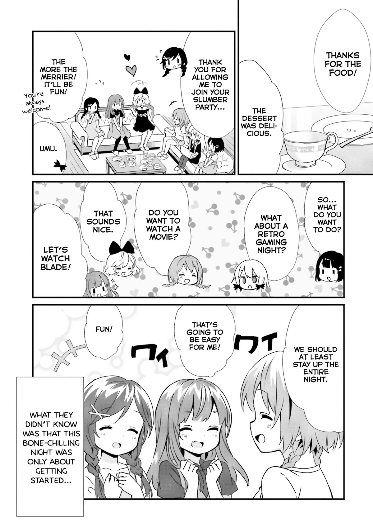 Tonari no Kyuuketsuki-san Chapter 57 page 1 - Chapter 57: Night of Terror
