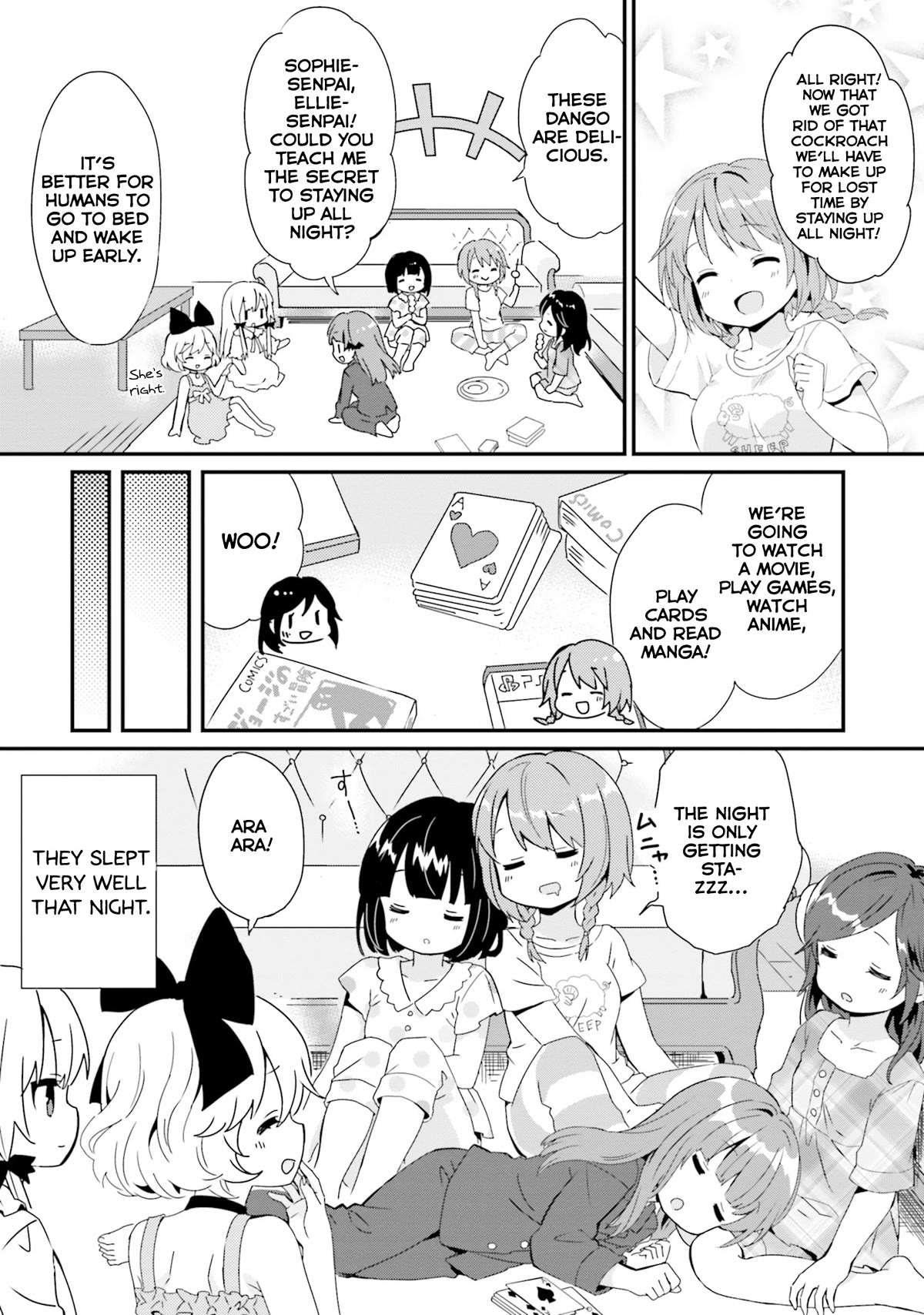 Tonari no Kyuuketsuki-san Chapter 57 page 12 - Chapter 57: Night of Terror