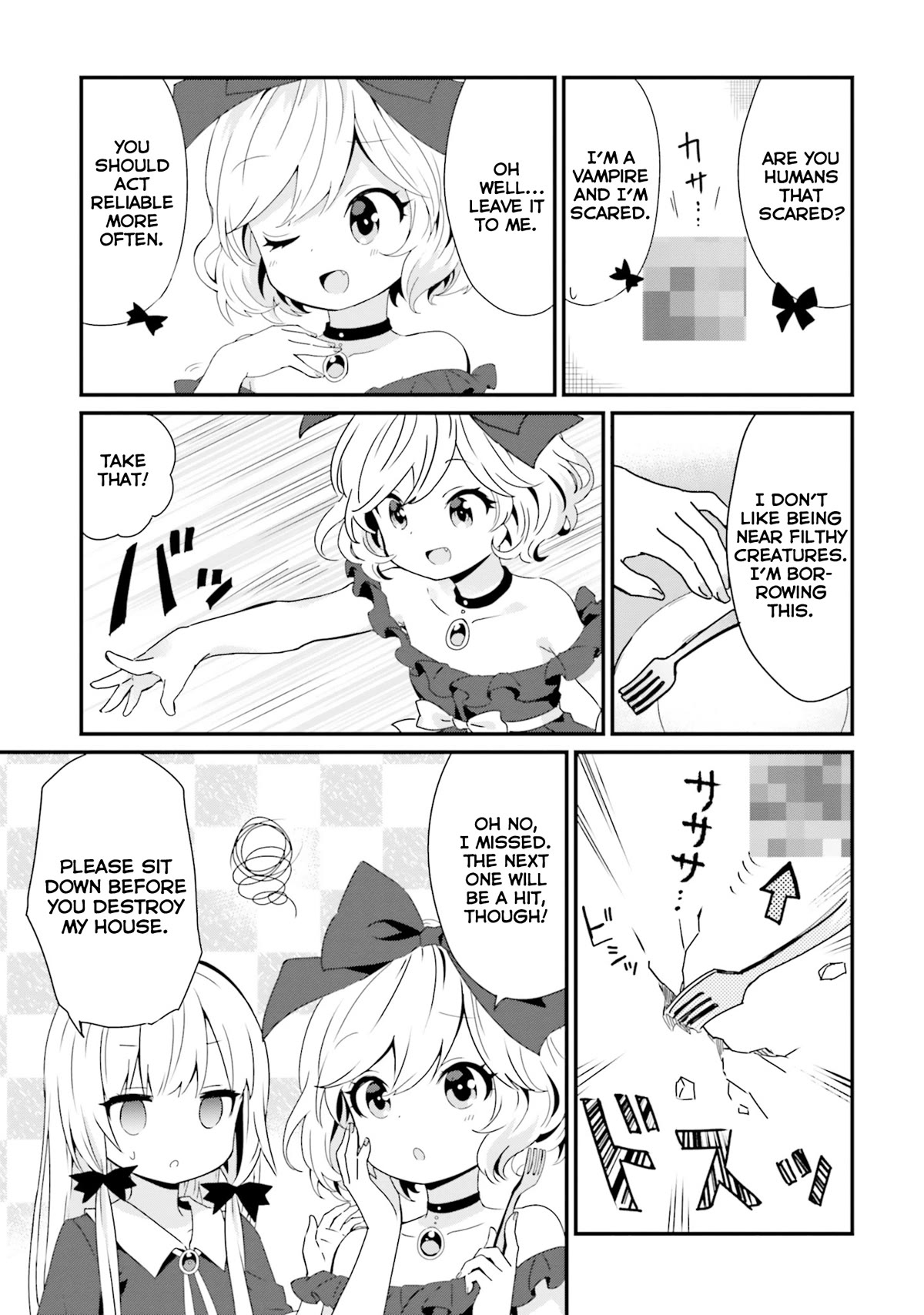 Tonari no Kyuuketsuki-san Chapter 57 page 5 - Chapter 57: Night of Terror