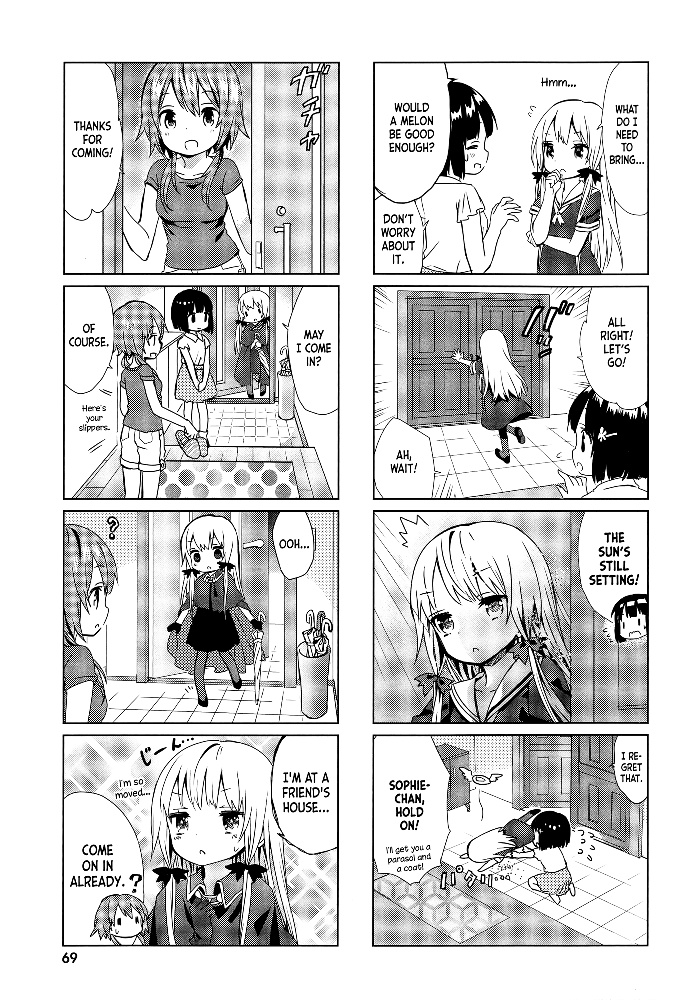 Tonari no Kyuuketsuki-san Chapter 6 page 3 - Chapter 6 : Hinata's house