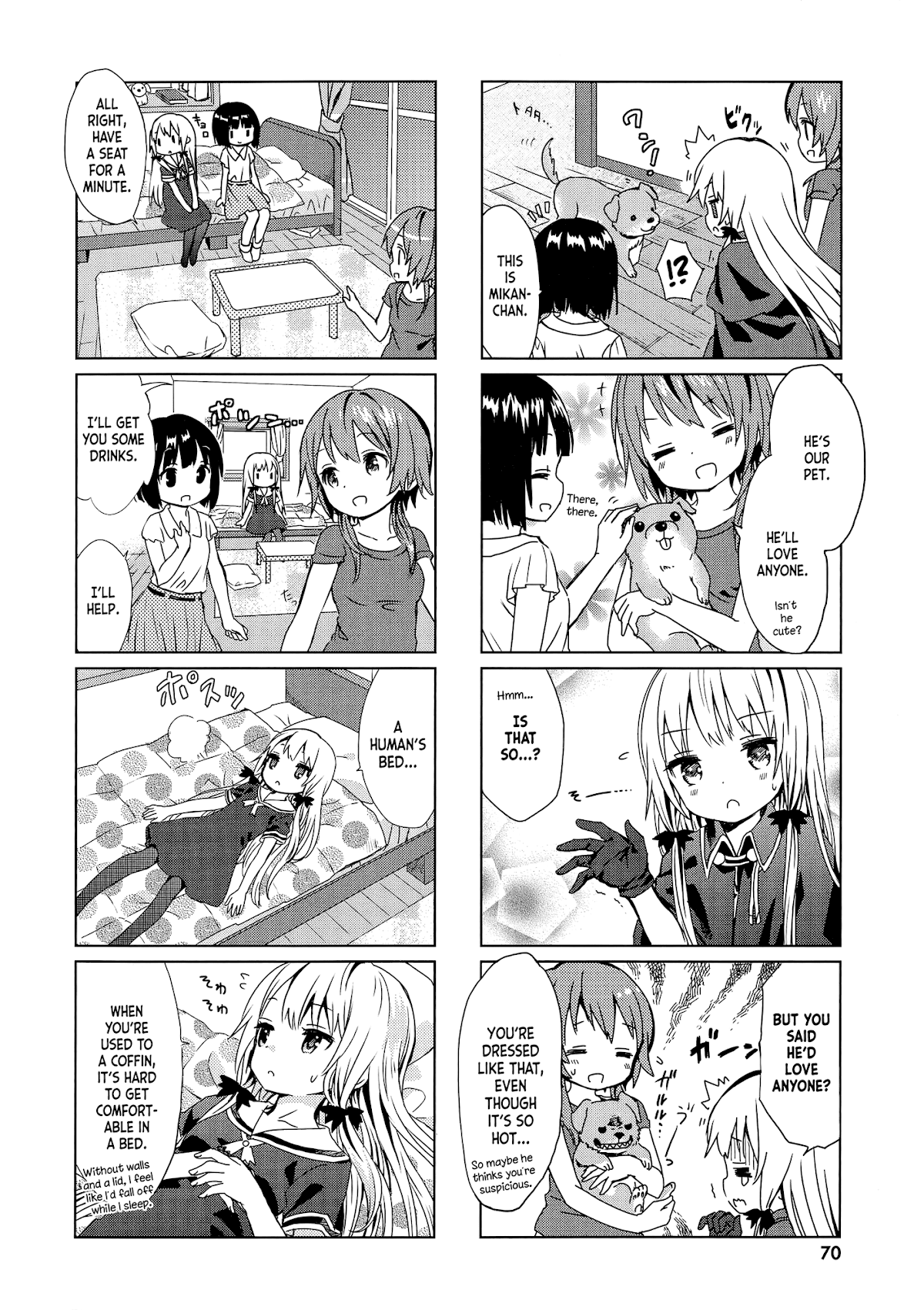 Tonari no Kyuuketsuki-san Chapter 6 page 4 - Chapter 6 : Hinata's house